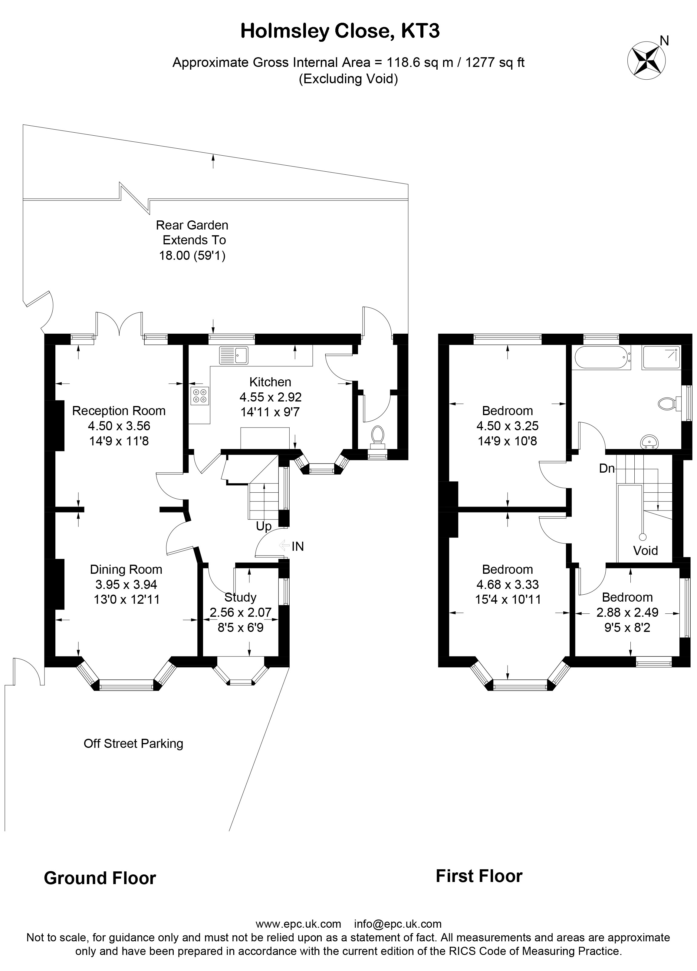 3 Bedrooms Semi-detached house to rent in Holmsley Close, Old Malden, Worcester Park KT3