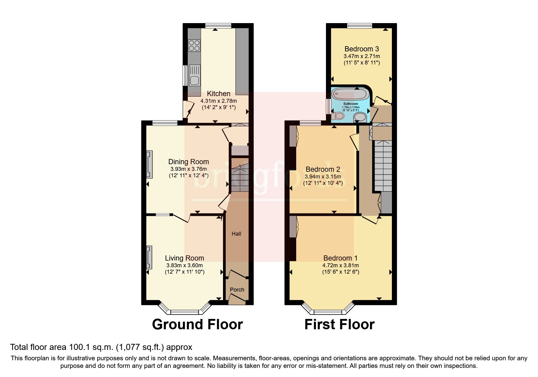 Brooklyn Street, Crewe, Cheshire CW2, 3 bedroom terraced house for sale