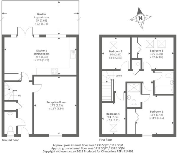 4 Bedrooms Terraced house for sale in Thyme Close, Banbury OX16