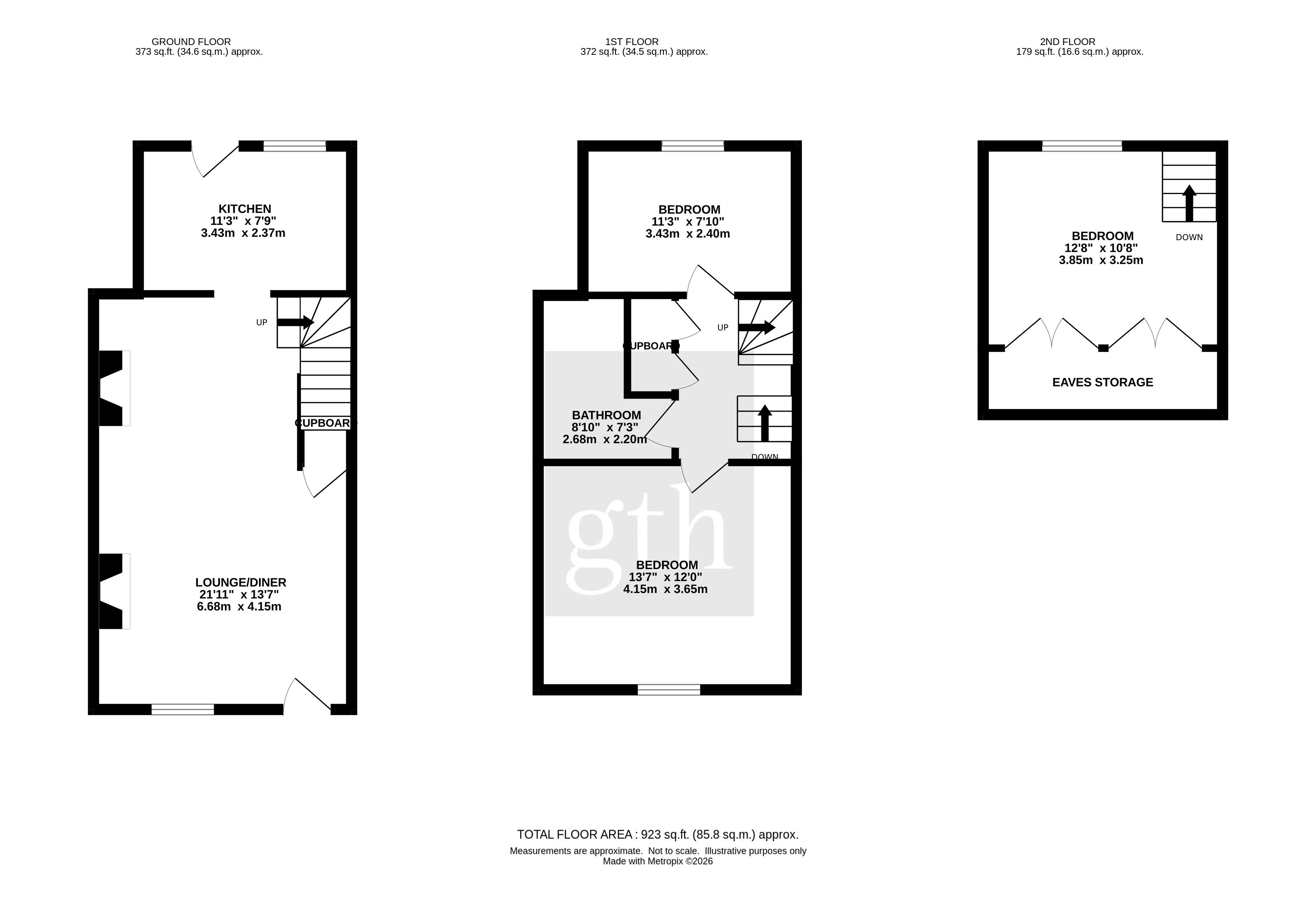53, Bradiford, Devon floorplan