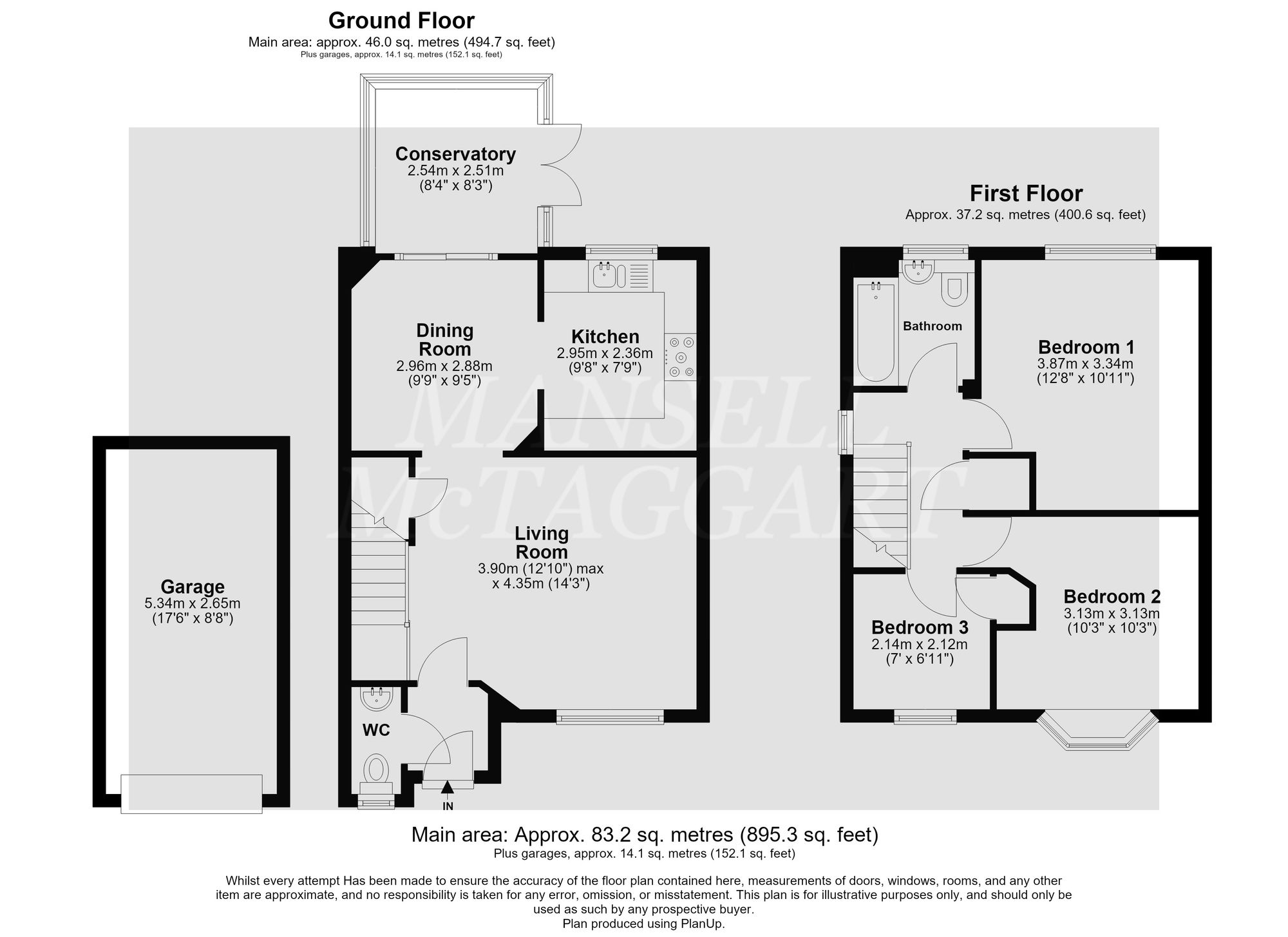 27 Clarence Way, Horley floorplan