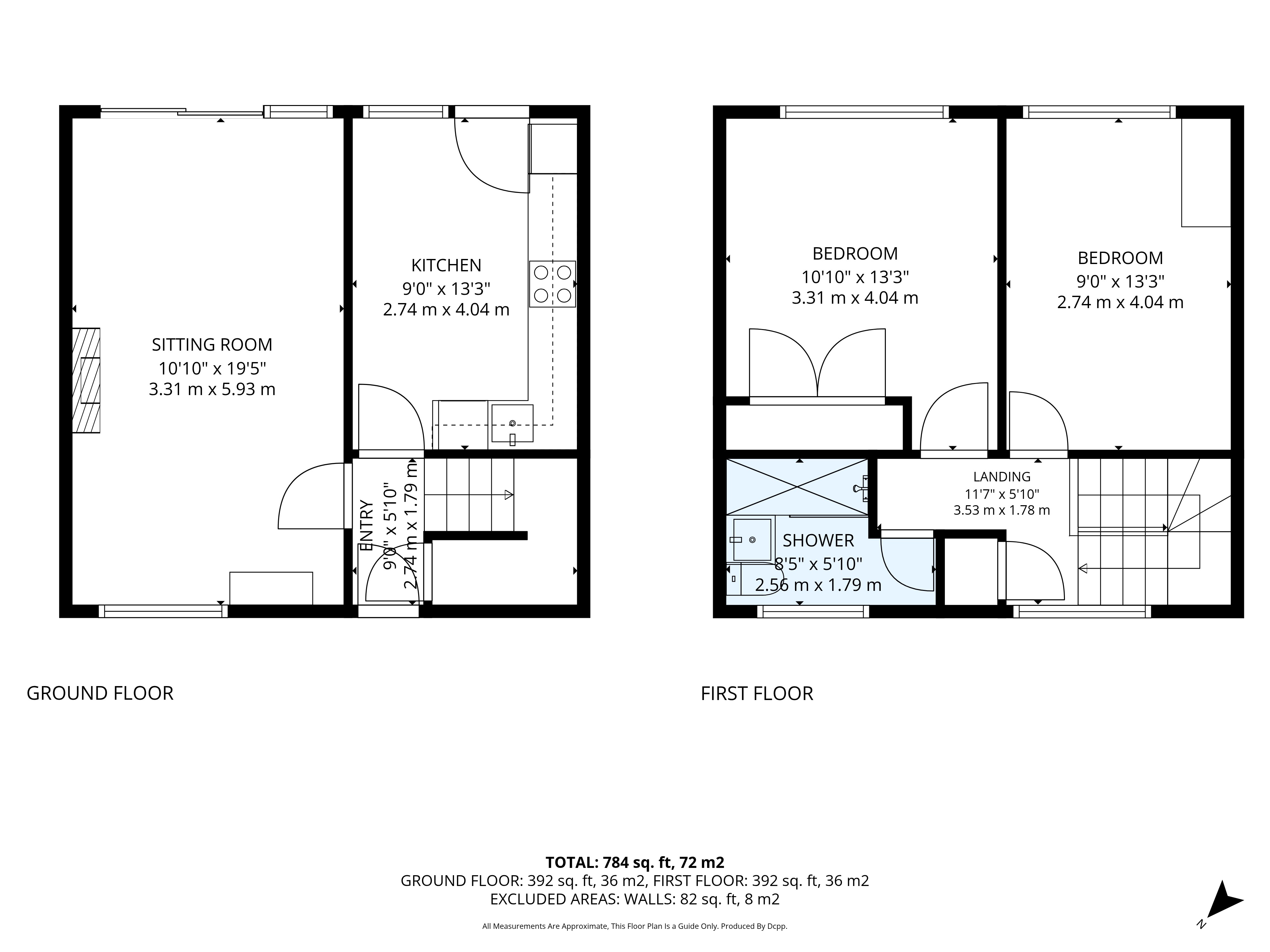 7, Braddock Square, Suffolk, IP32 6QU floorplan