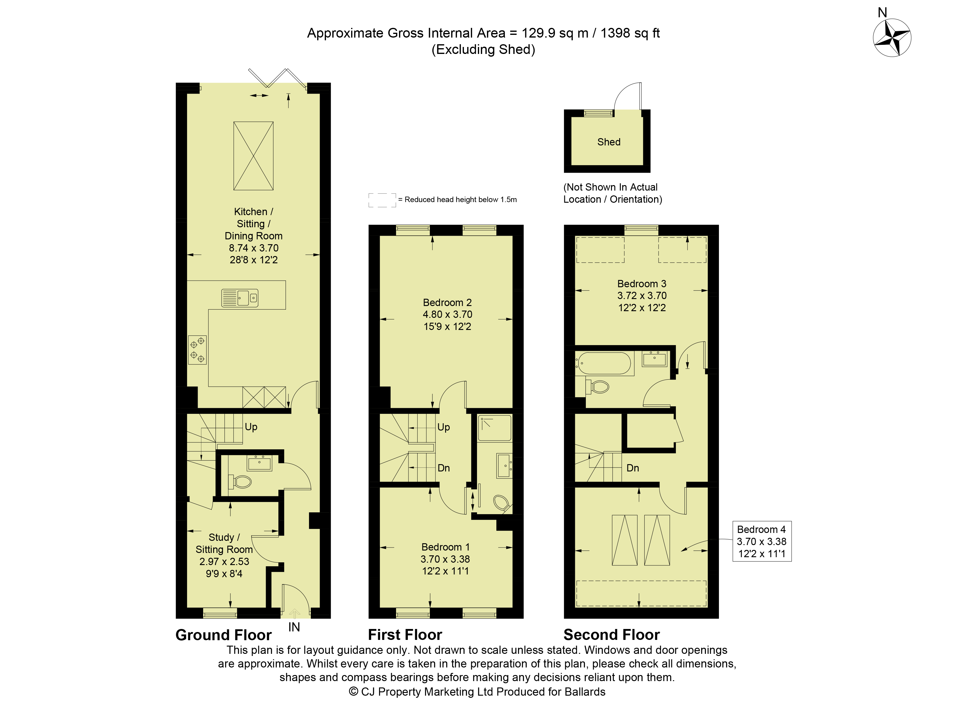 46A,, Oak Tree Road, Buckinghamshire floorplan