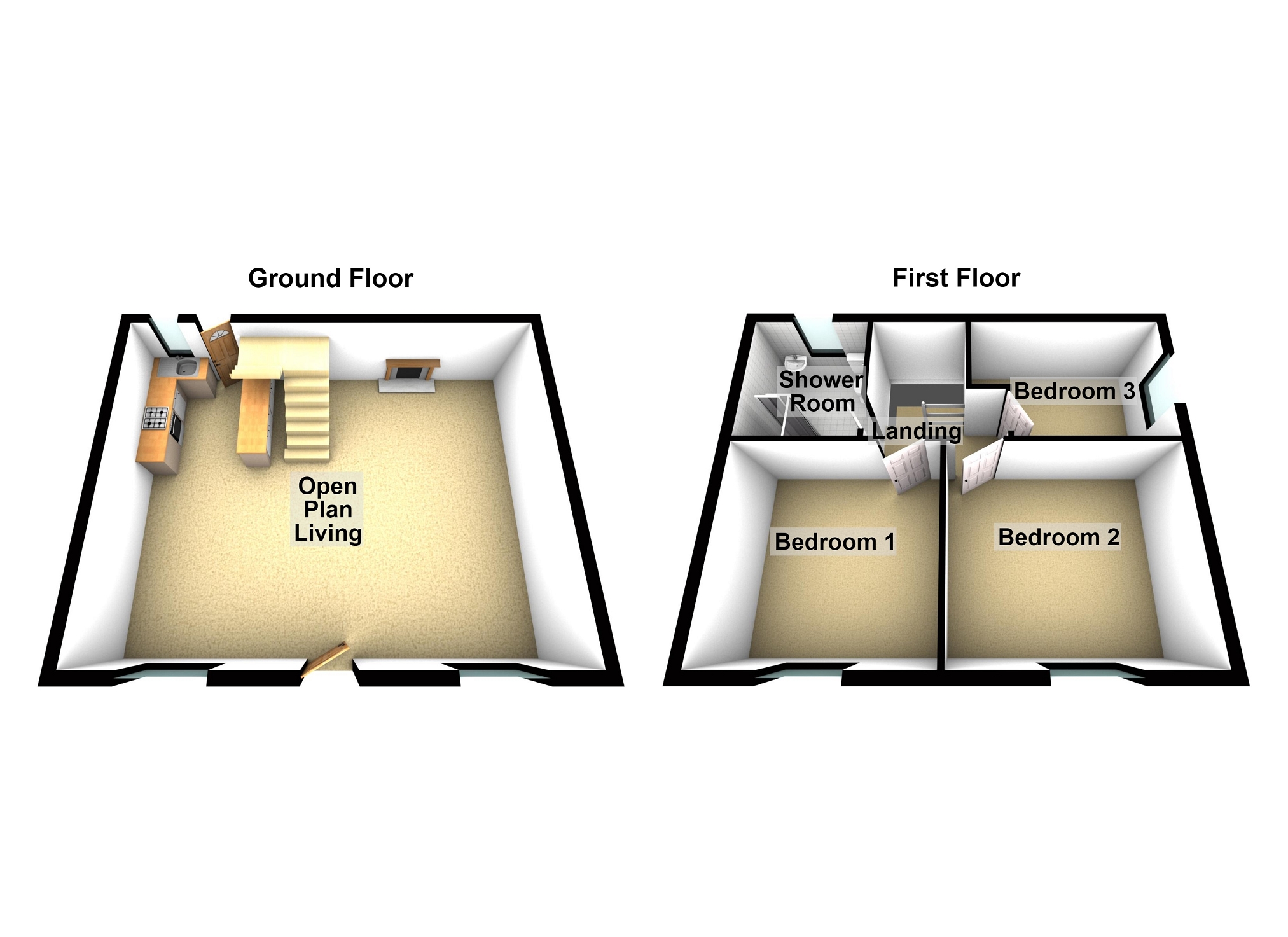2, New Street, Kidwelly floorplan