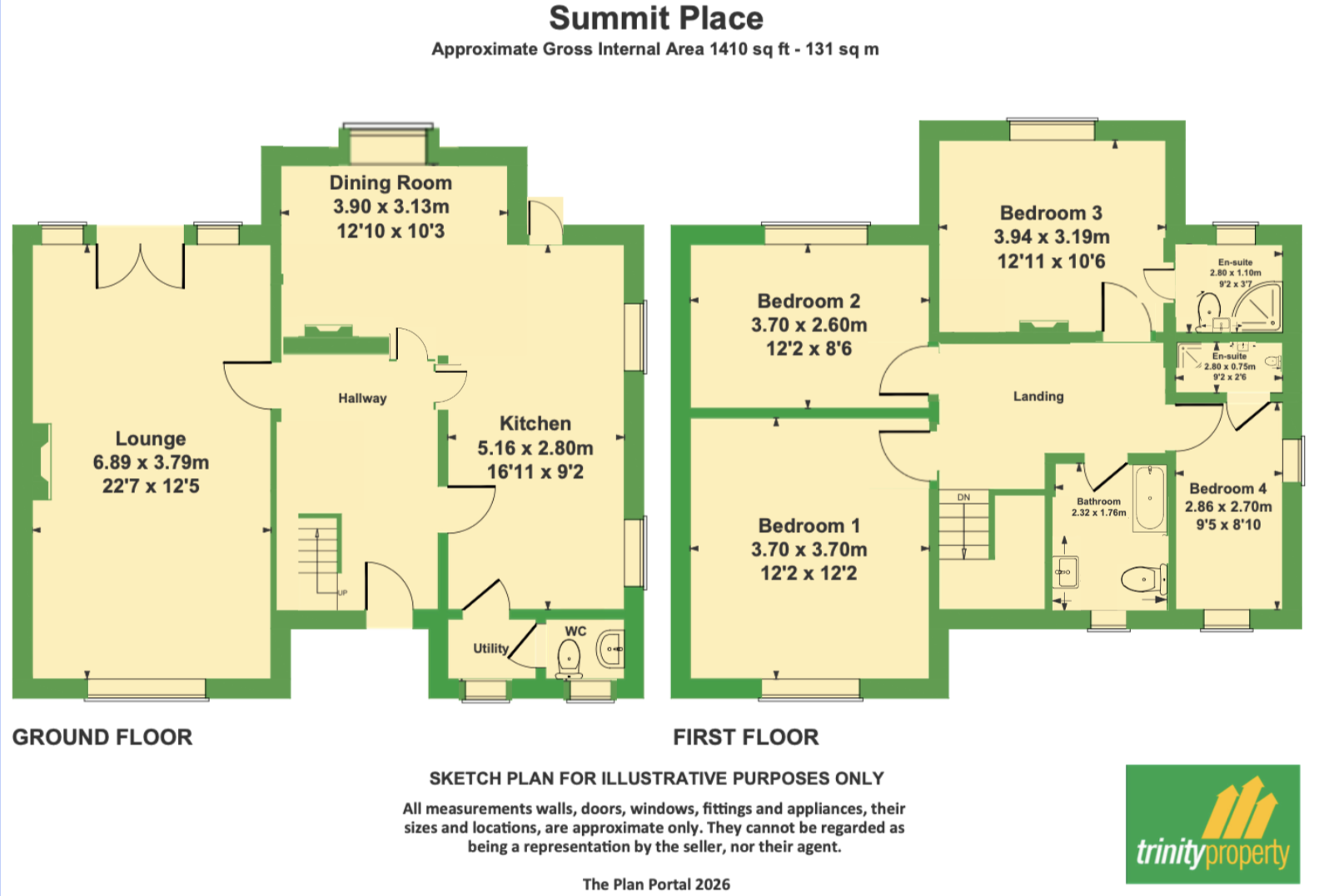 14 Summit Place, Dudley floorplan