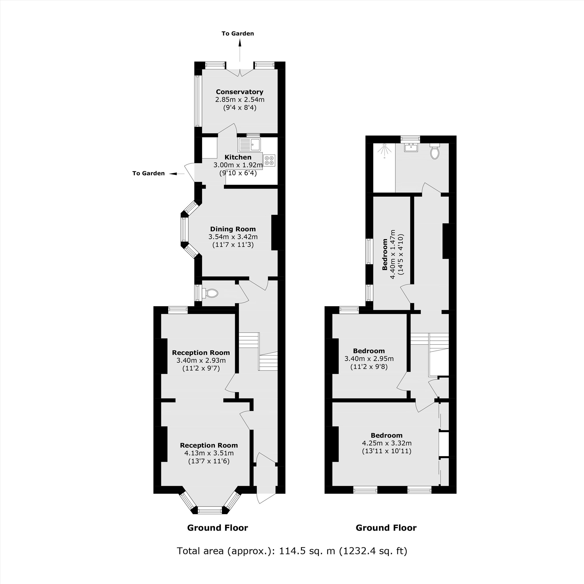 Rathmore Road, London floorplan