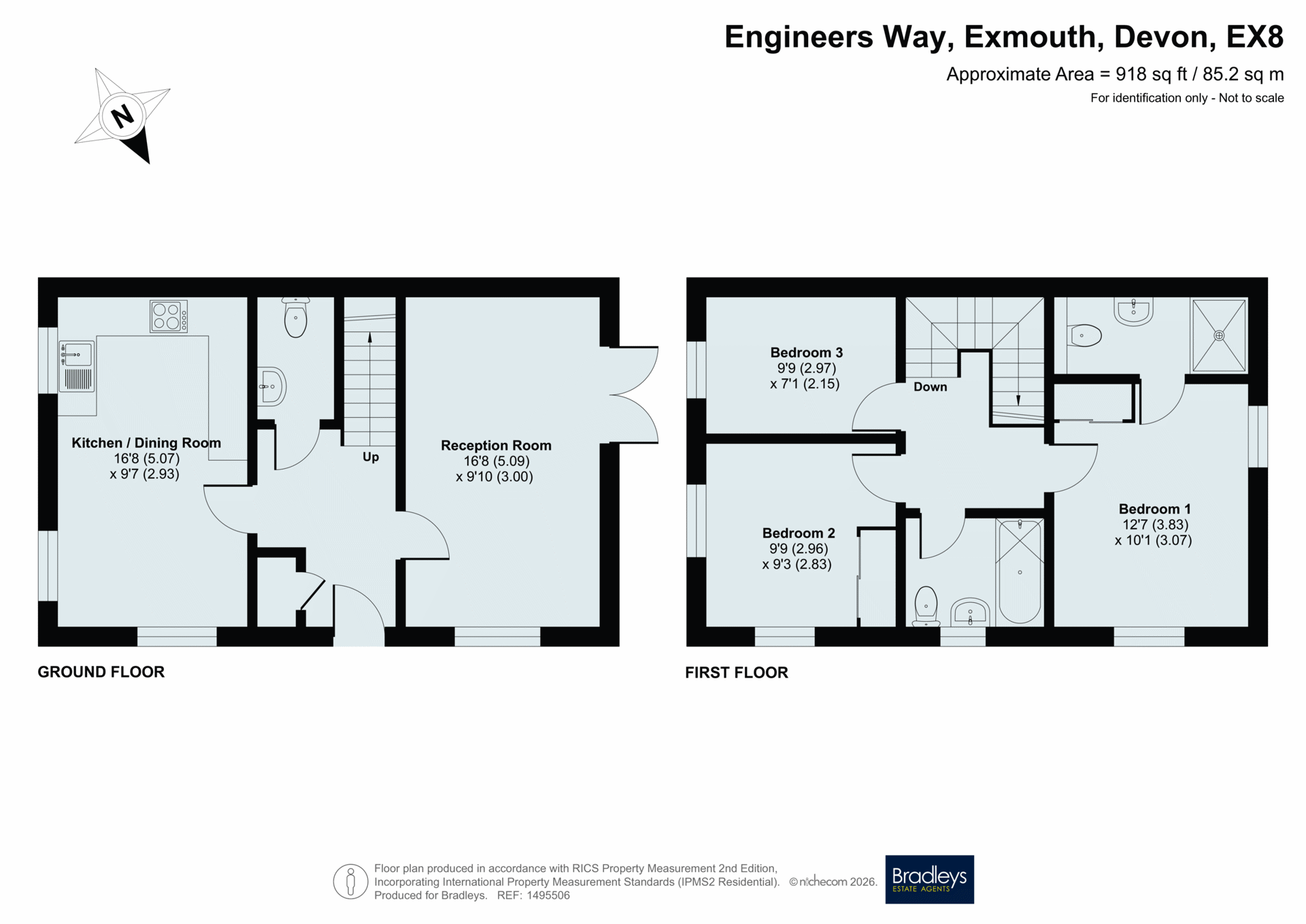 3 Engineers Way, Exmouth Devon, Devon floorplan