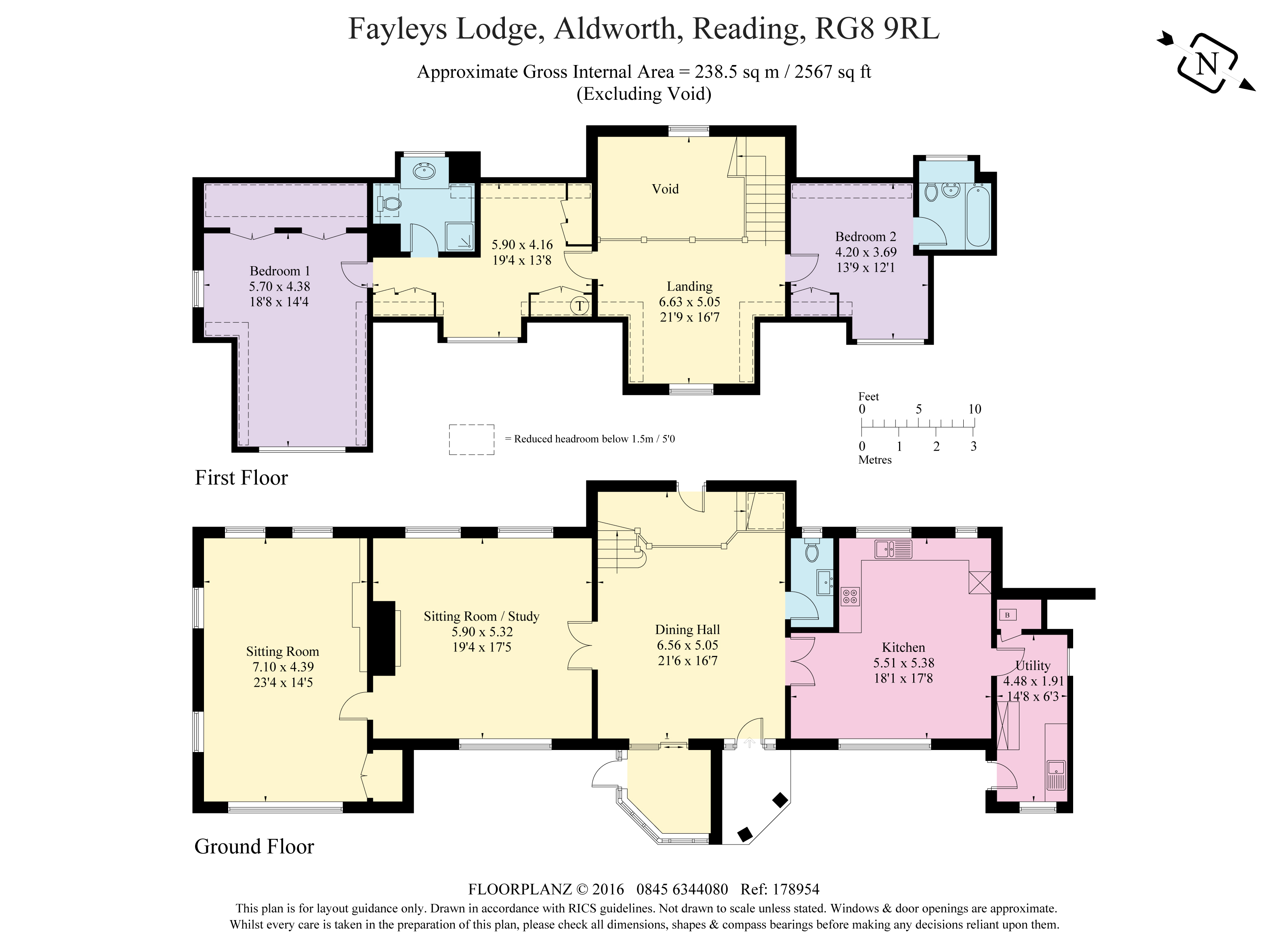 2 Bedrooms  to rent in The Lodge, Aldworth RG8