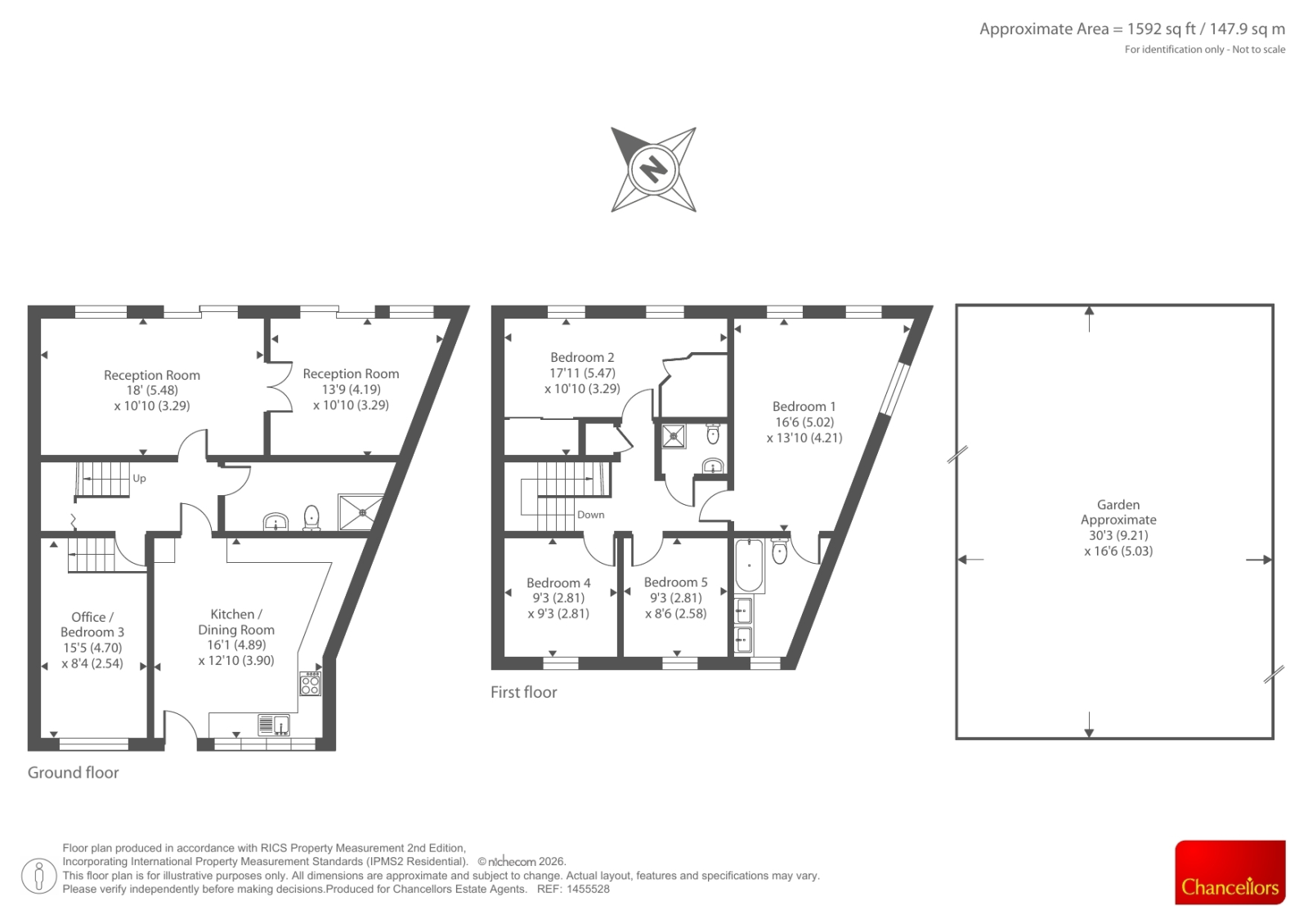 57 NETHERWOODS ROAD, Netherwoods Road, Oxford floorplan