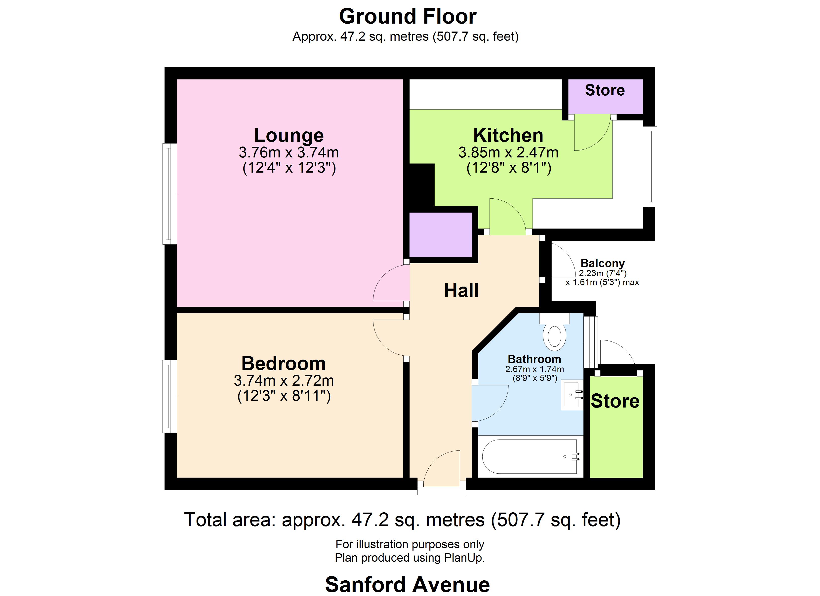 Sandford Avenue, Loughton IG10, 1 bedroom flat for sale 62265221