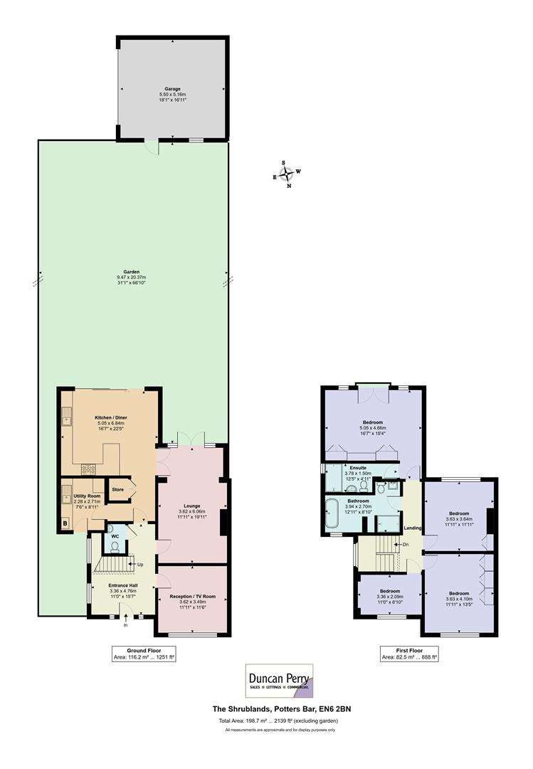 3, The Shrublands, Potters Bar floorplan