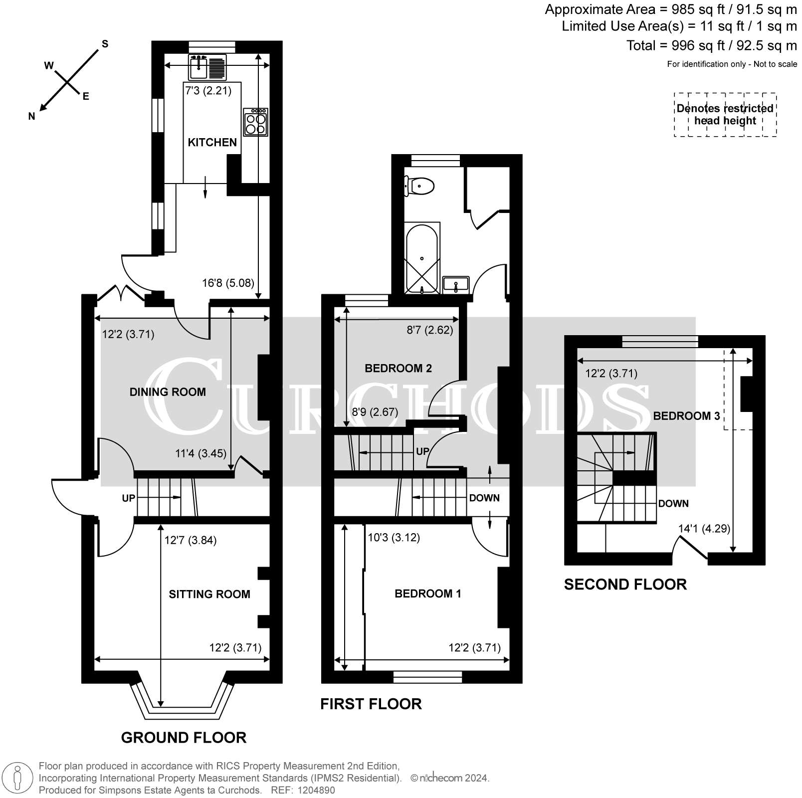 College Lane, Woking floorplan