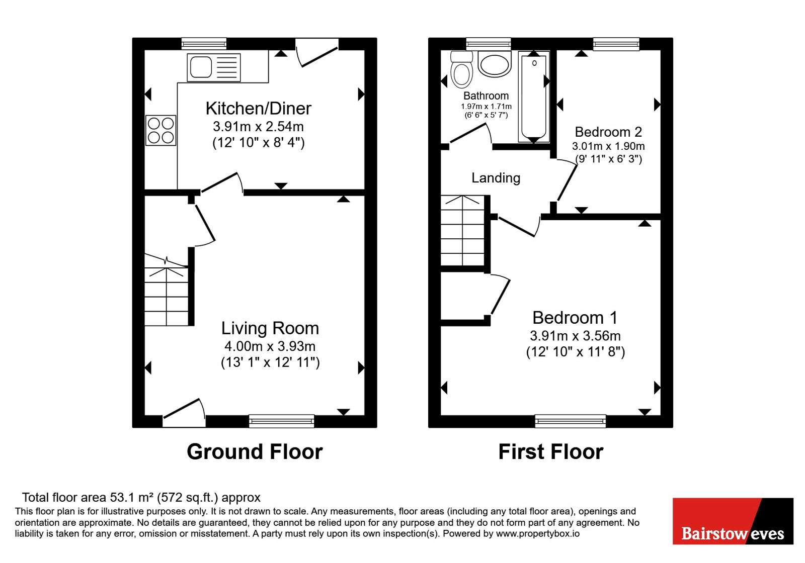 44, The Cedars, Birmingham floorplan