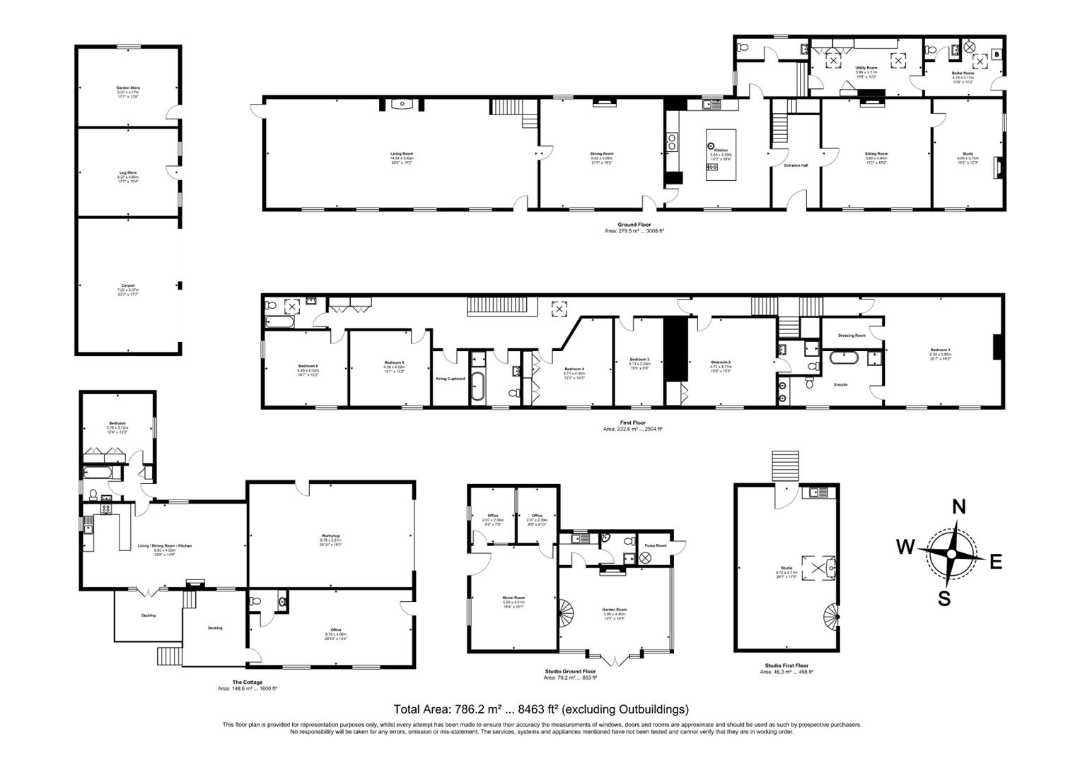 Potters, Tiverton floorplan