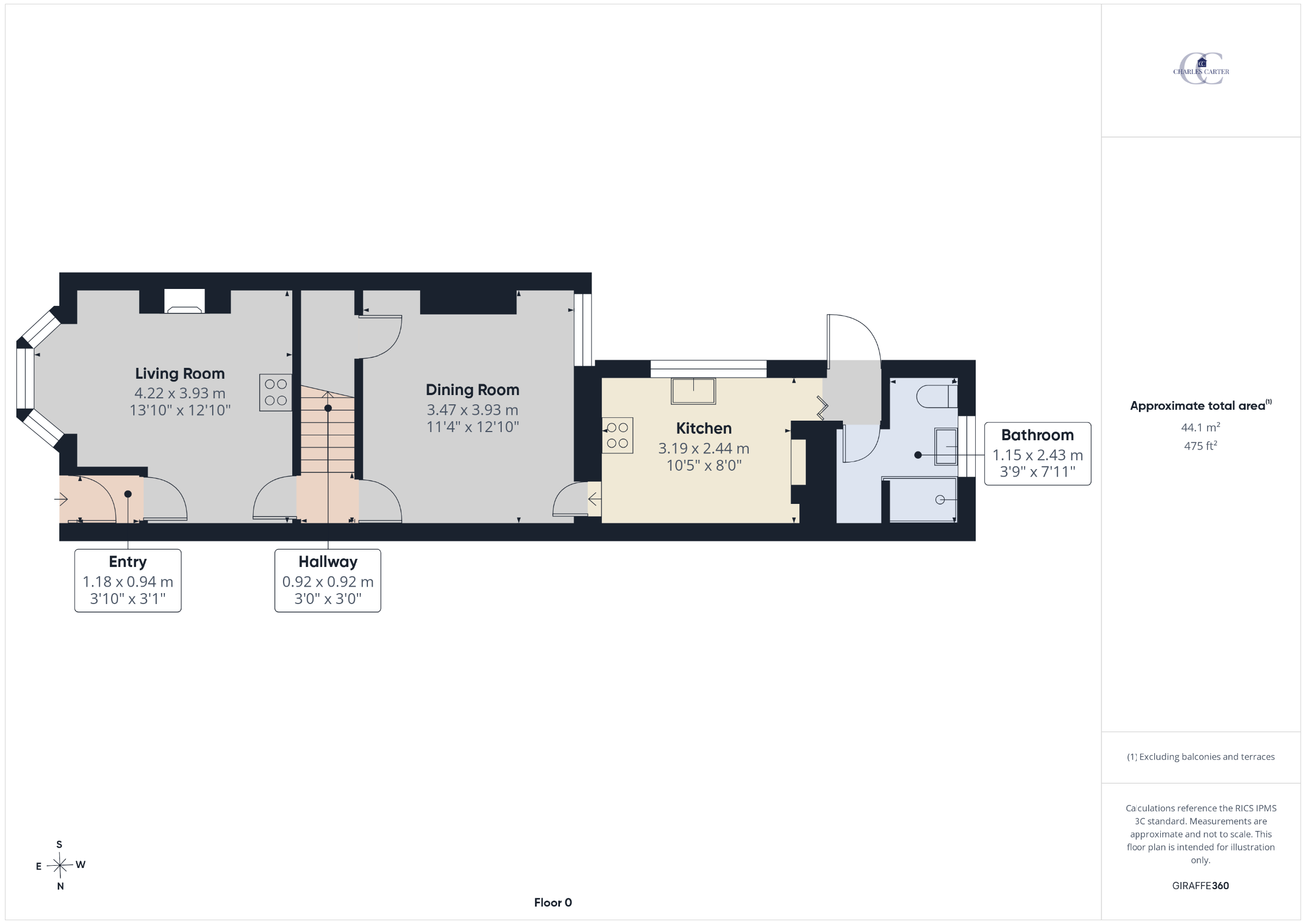 406 Wylds Lane, Worcester floorplan