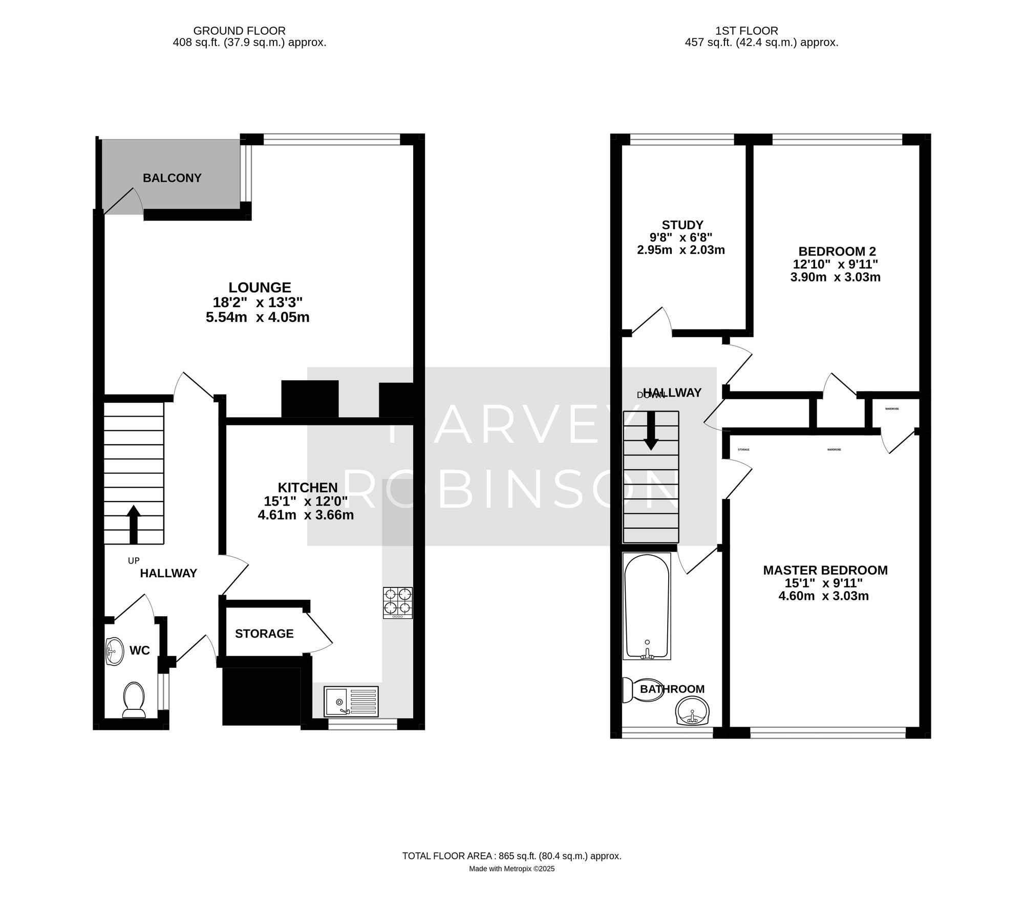 60a Mayfield Road, Huntingdon floorplan