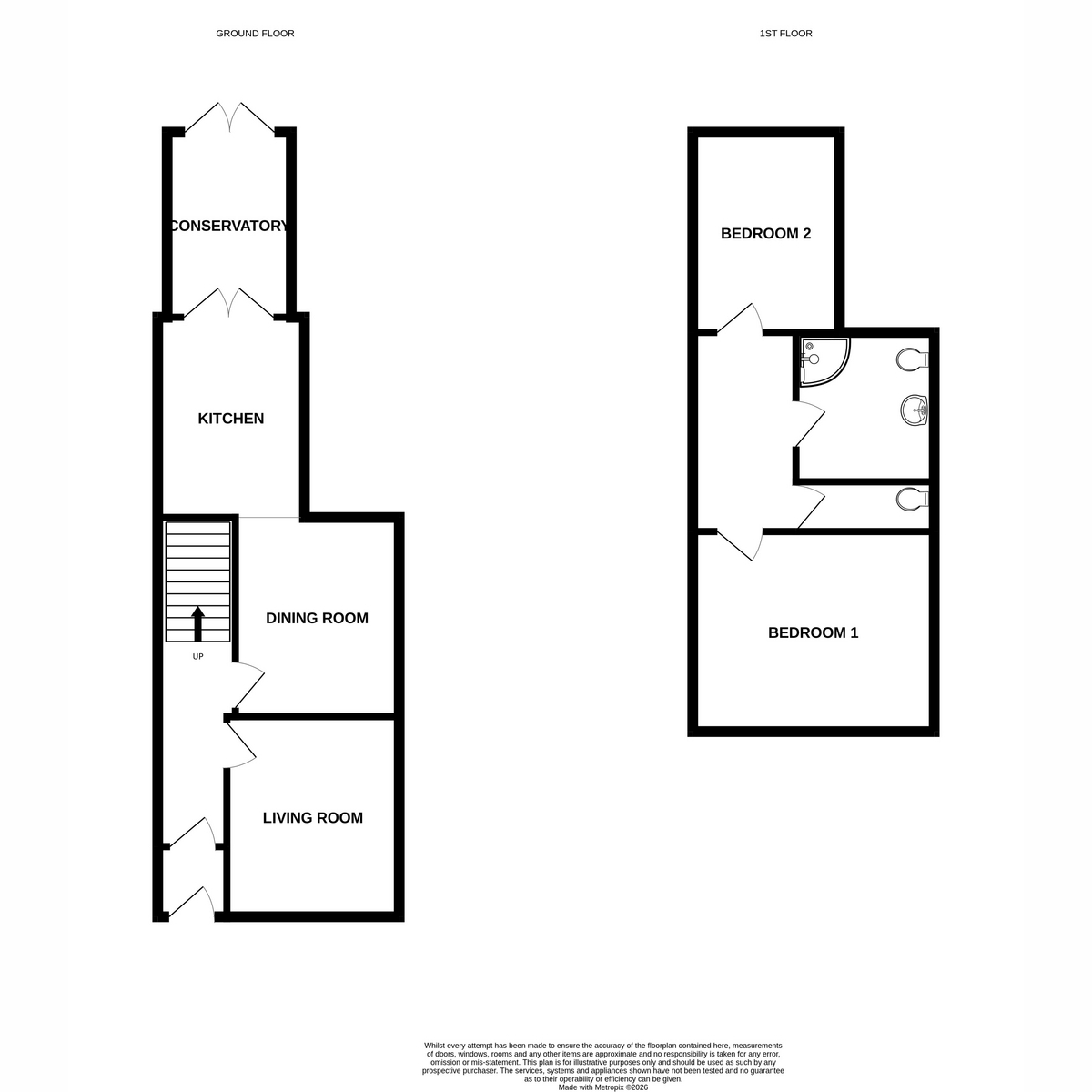 205, Ham Road, Worthing floorplan