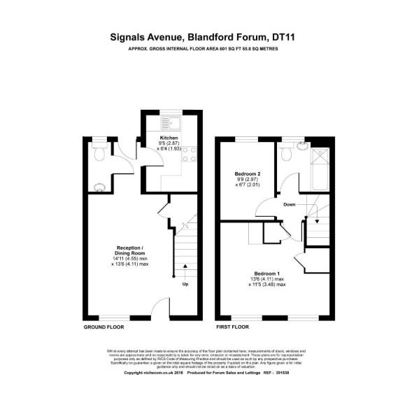 8, Signals Avenue, Blandford Forum floorplan