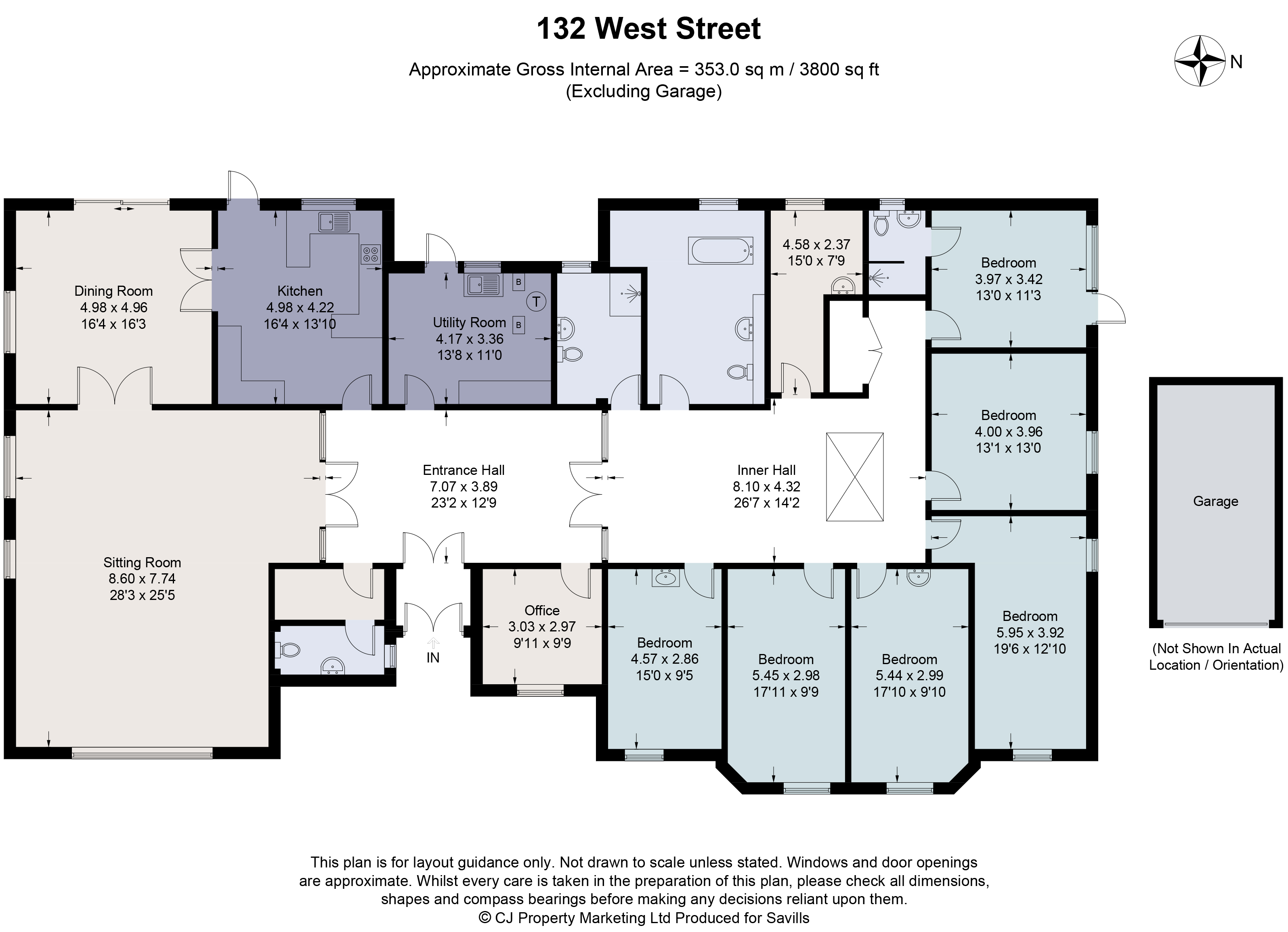132, West Street, Oxfordshire floorplan