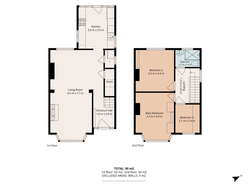 4, Clarendon Road, Stockton-on-Tees floorplan