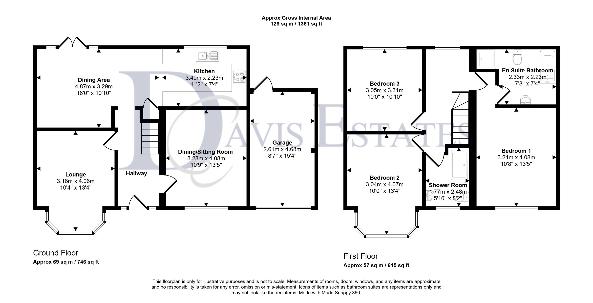 99 Belgrave Avenue, Romford floorplan