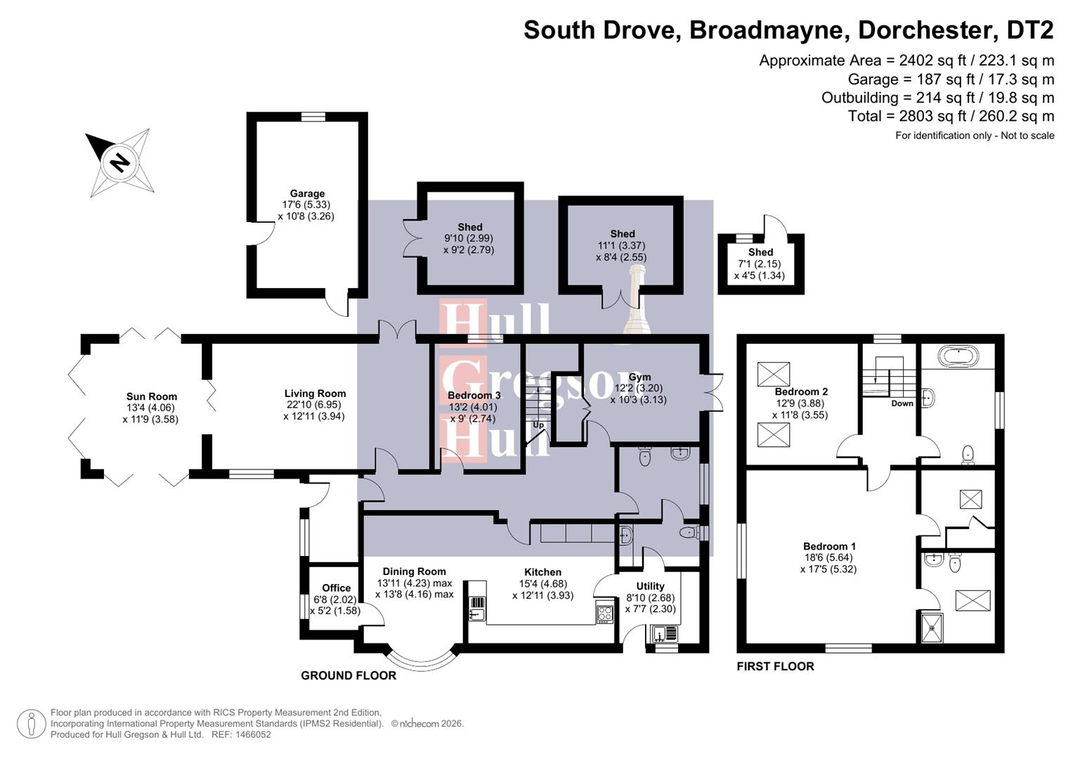 2, South Drove, Dorchester floorplan