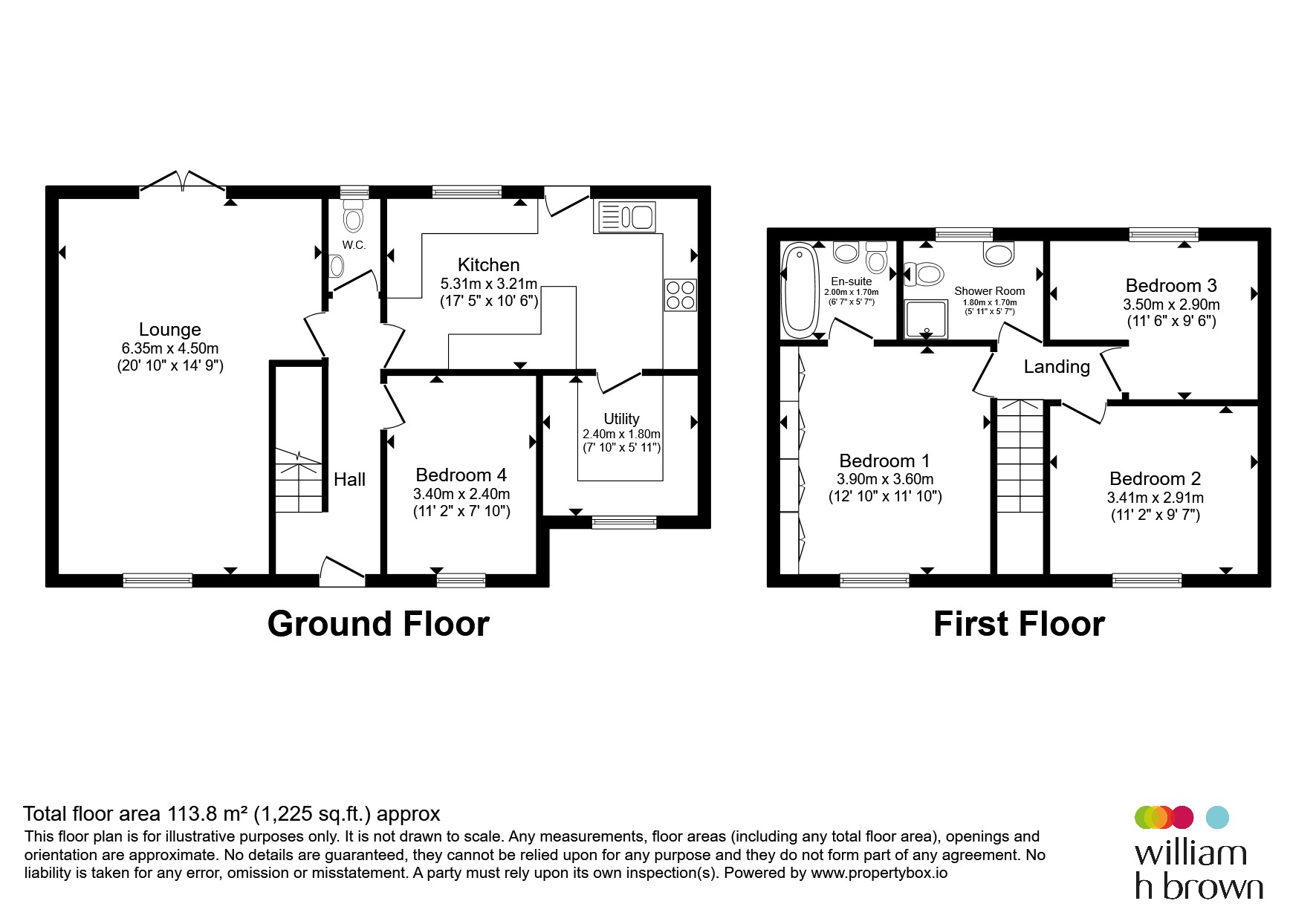 1a, Stewart Road, Chelmsford floorplan