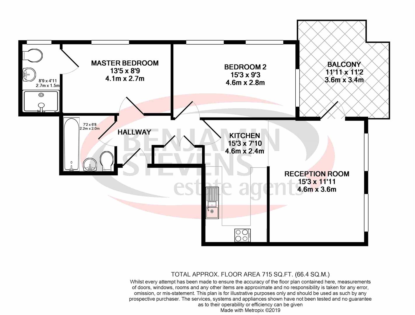 2 Bedrooms Flat for sale in Oval Court, Pavilion Way, Burnt Oak, Edgware HA8