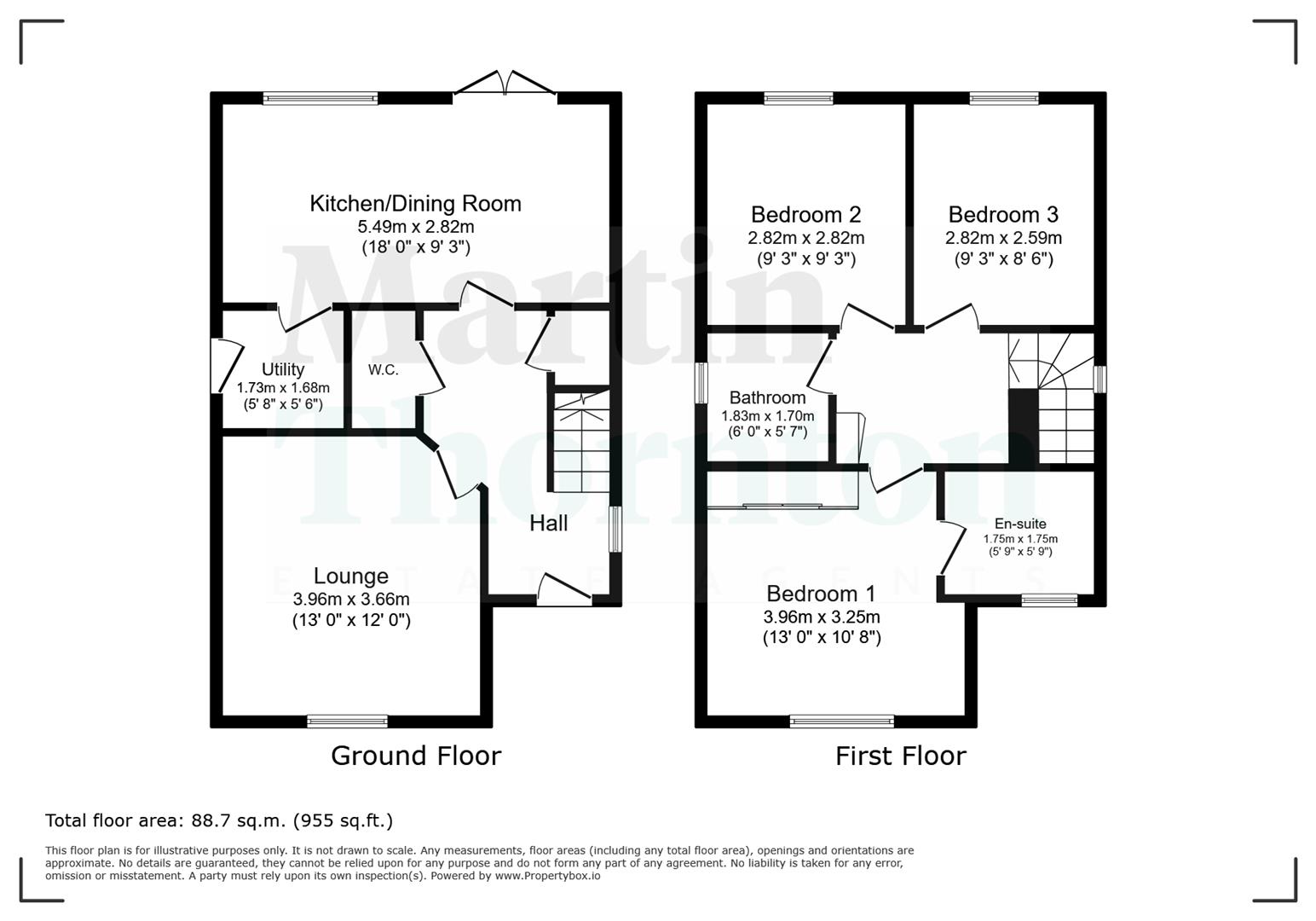 17, Haigh Close, Huddersfield floorplan