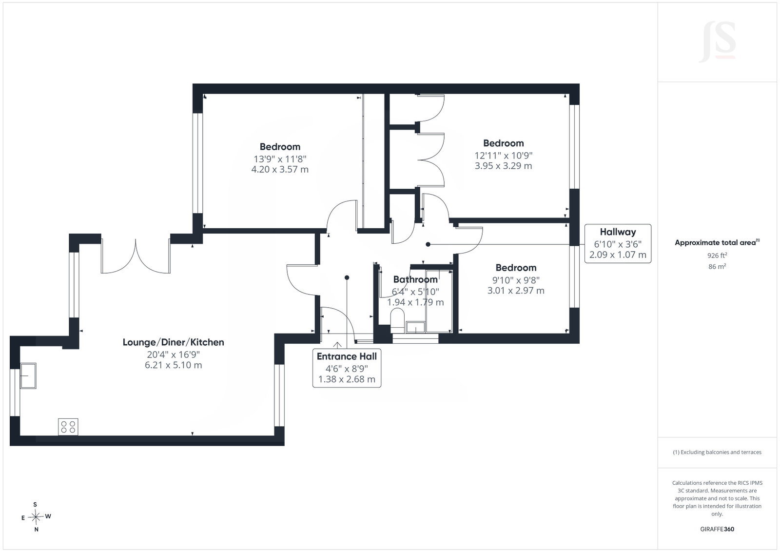 New Barn Road, Shoreham-by-Sea floorplan