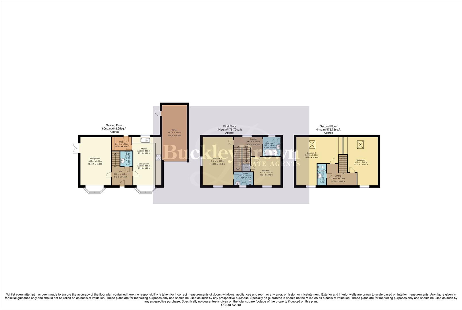 4, Henfrey Drive, Nottingham floorplan