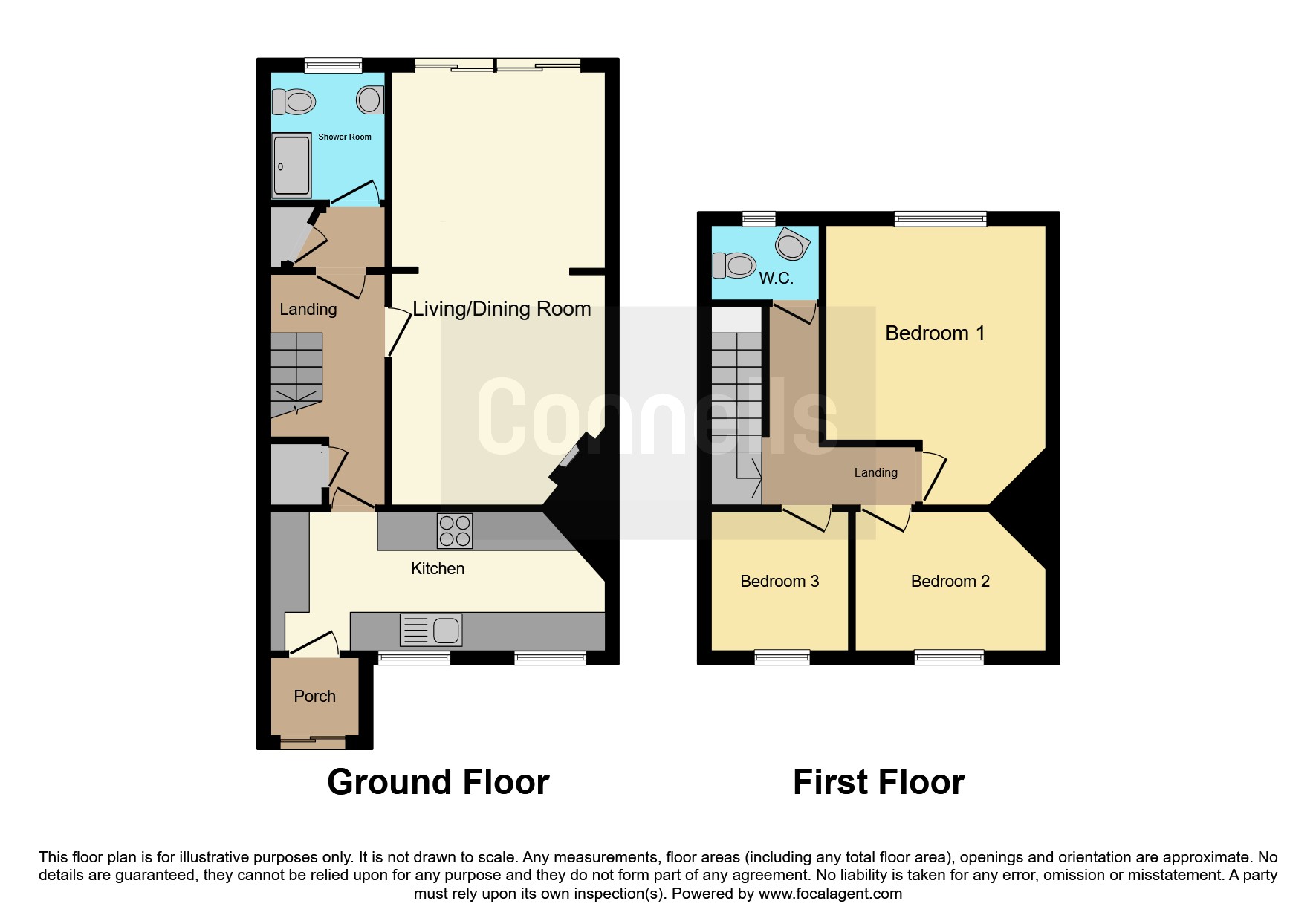 3, Bridge Cottages, Dorchester floorplan
