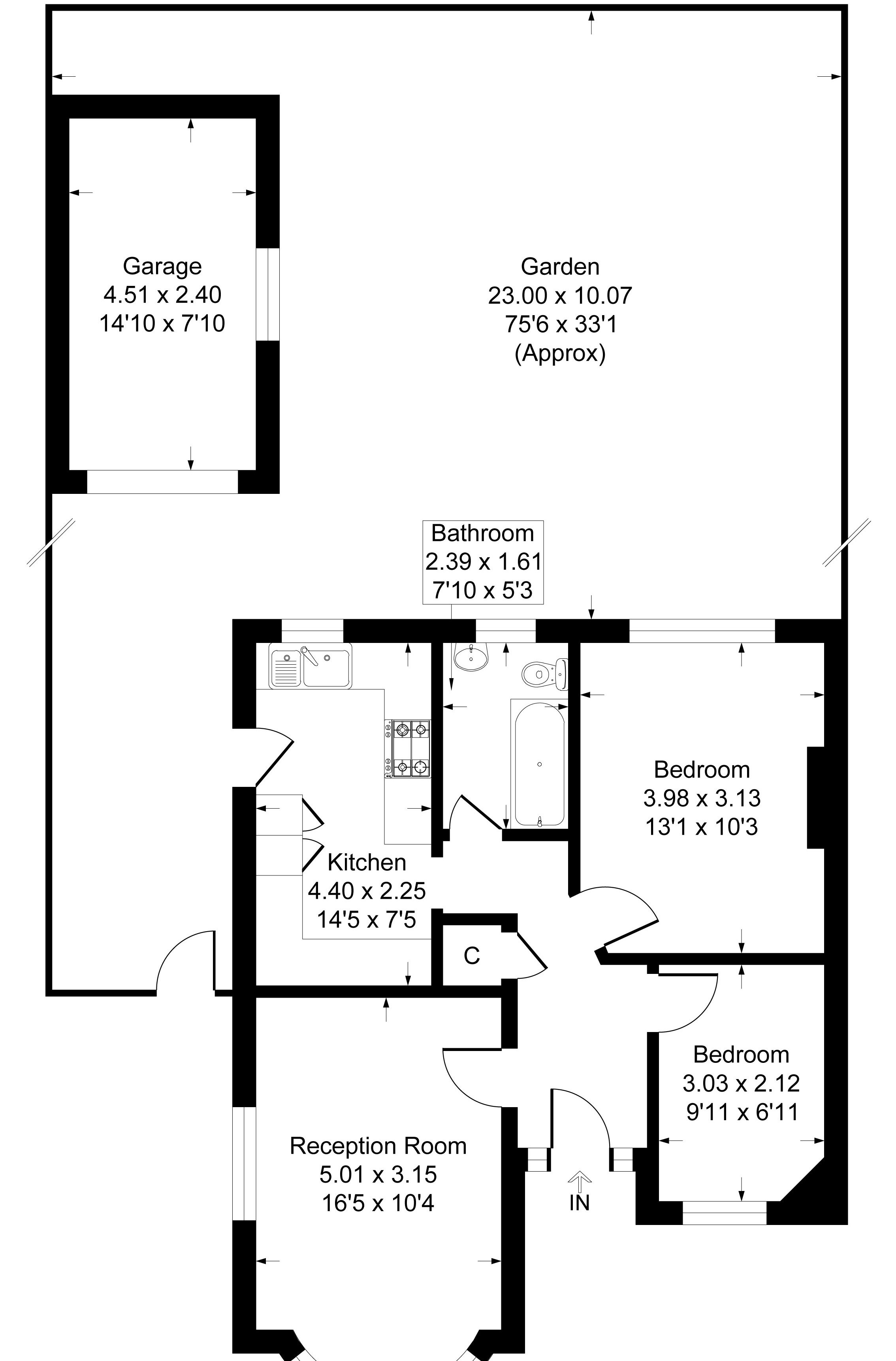 5, Felstead Road, Kent floorplan
