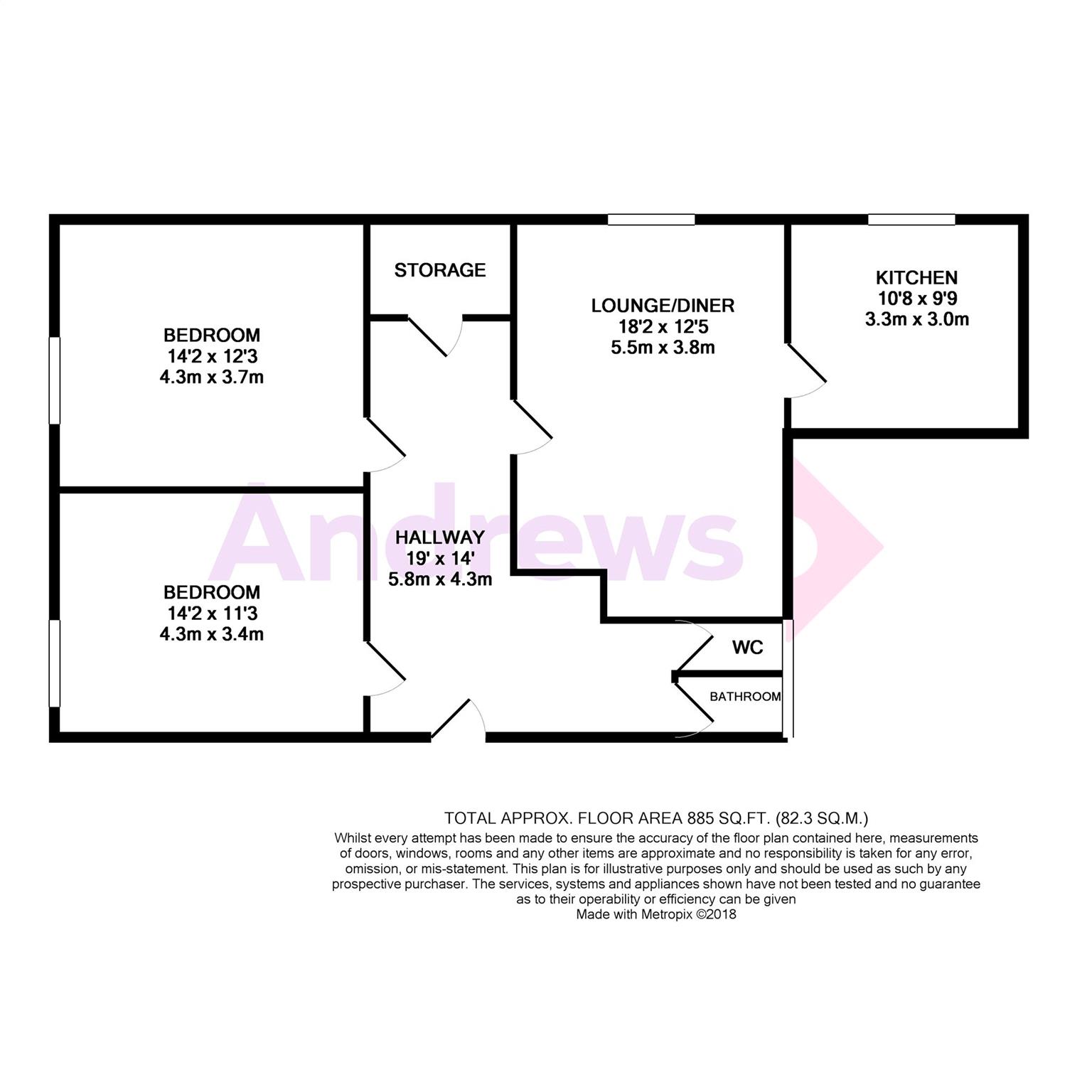 2 Bedrooms Flat to rent in Heathfield Vale, Selsdon, South Croydon CR2