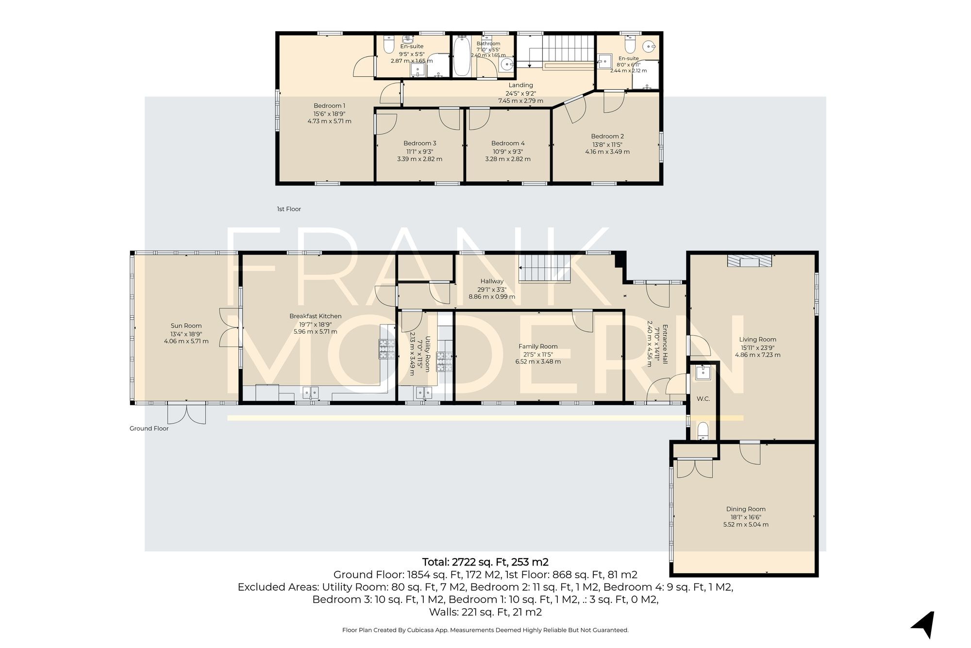 11a Castle End Road, Peterborough floorplan