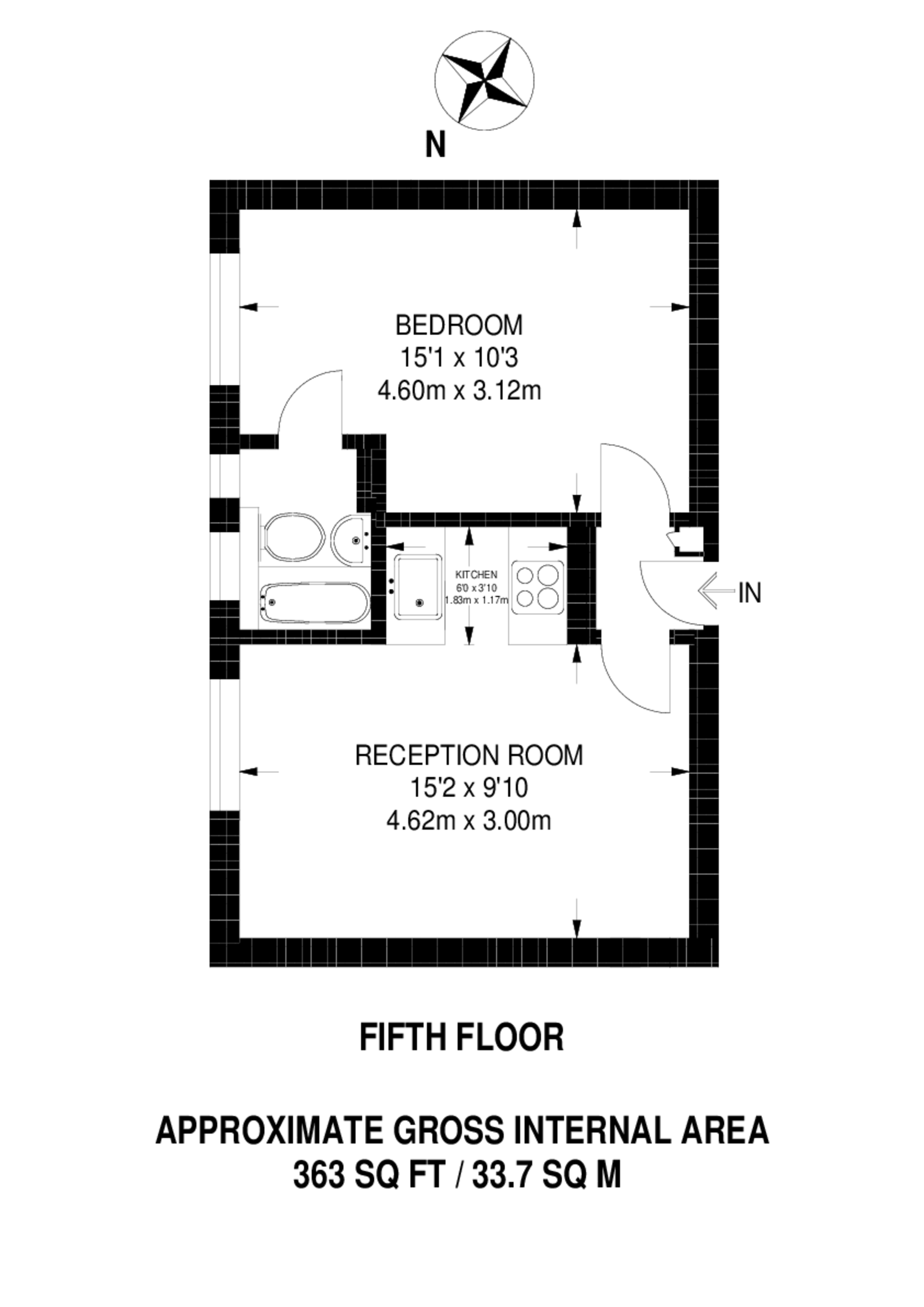 Romney Court, Shepherd's Bush floorplan
