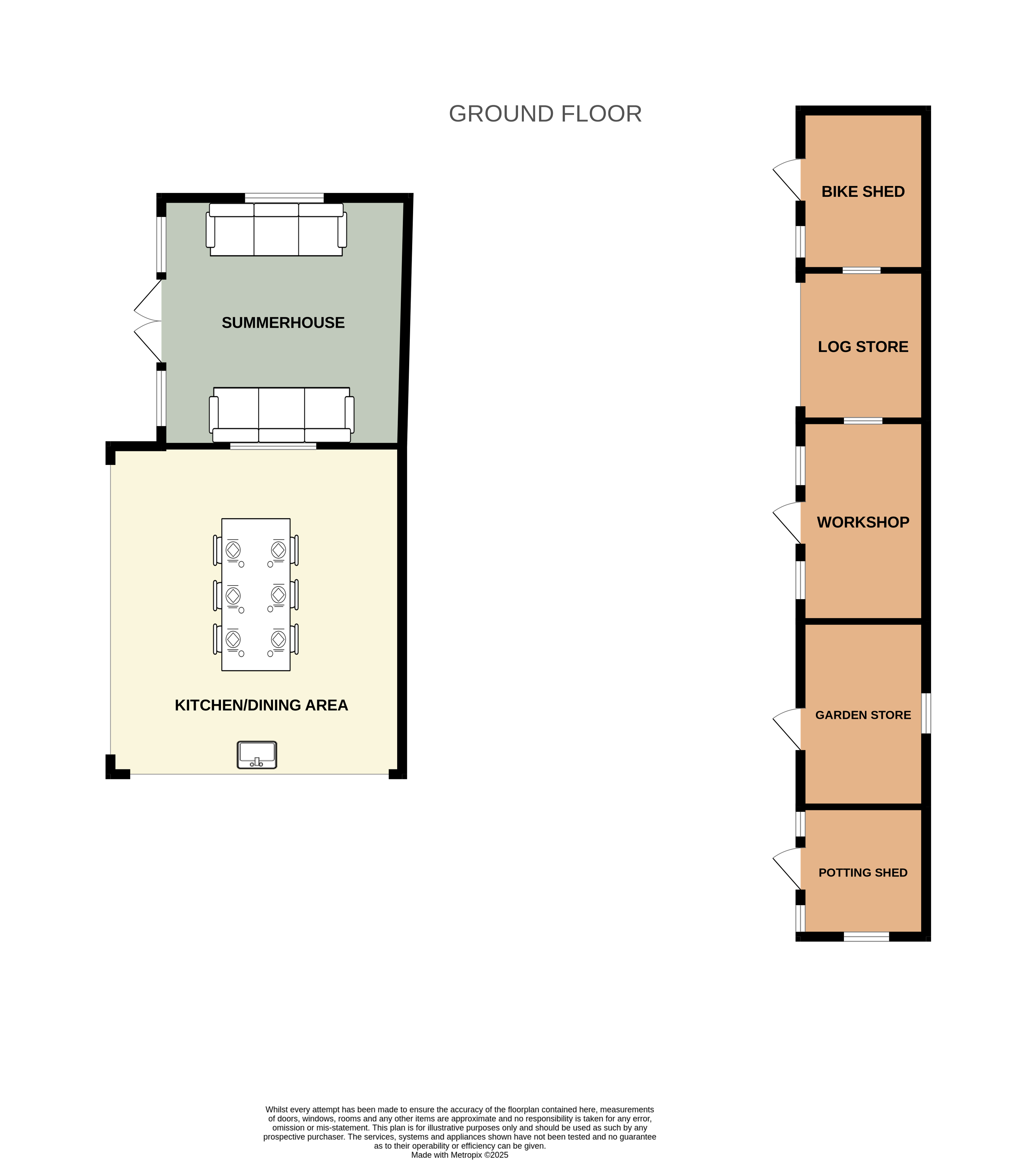 Riverside Cottage,, Oath, Somerset floorplan