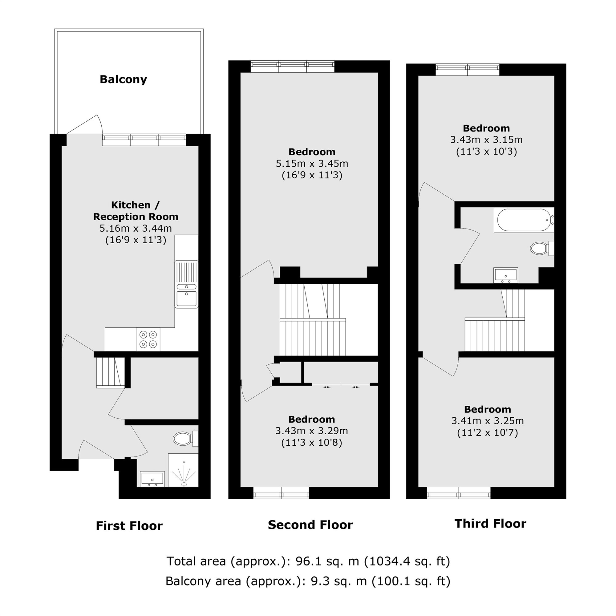 142, Kingsland Road, London floorplan
