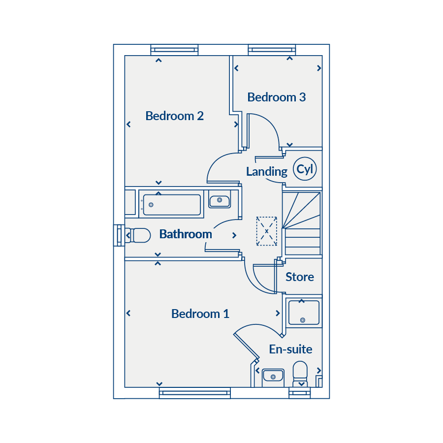 Springhill And Leadloch Road, Shotts floorplan