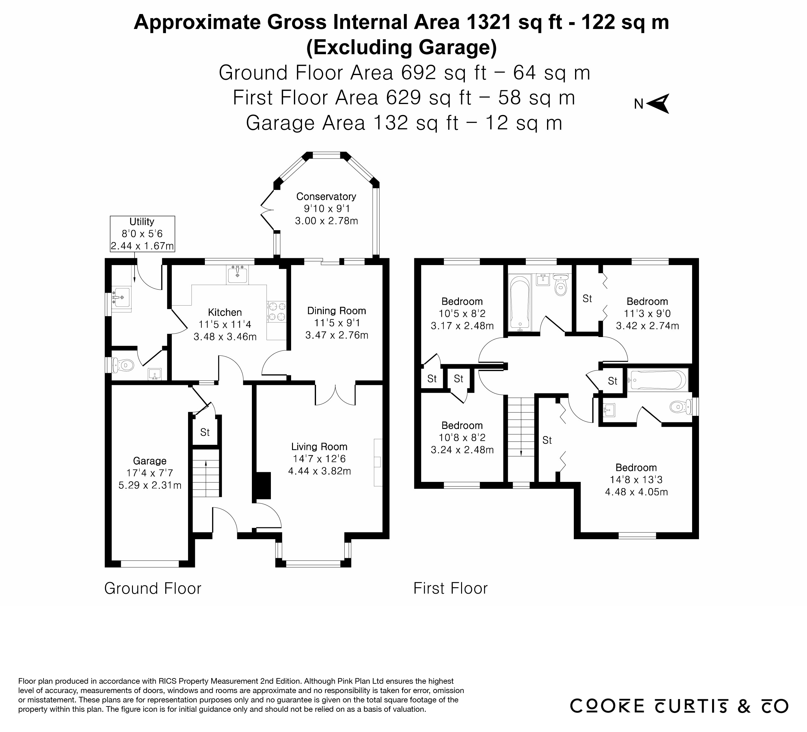 4, Skiver Close, Sawston floorplan