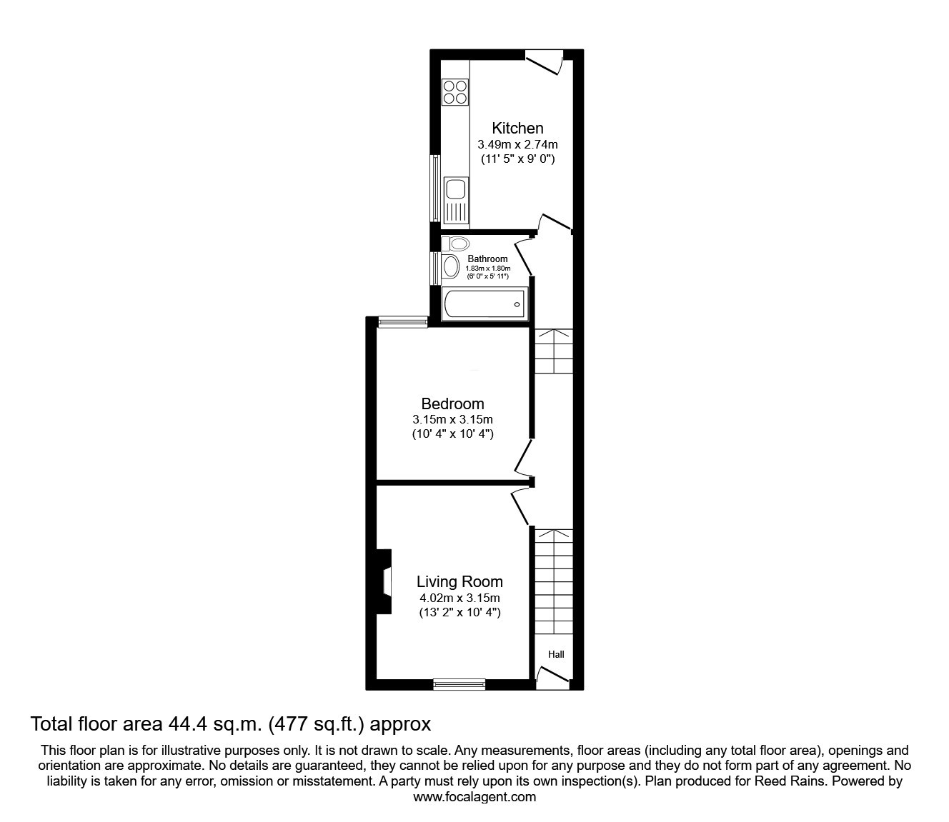 49A, Gilbey Road, Lincolnshire floorplan