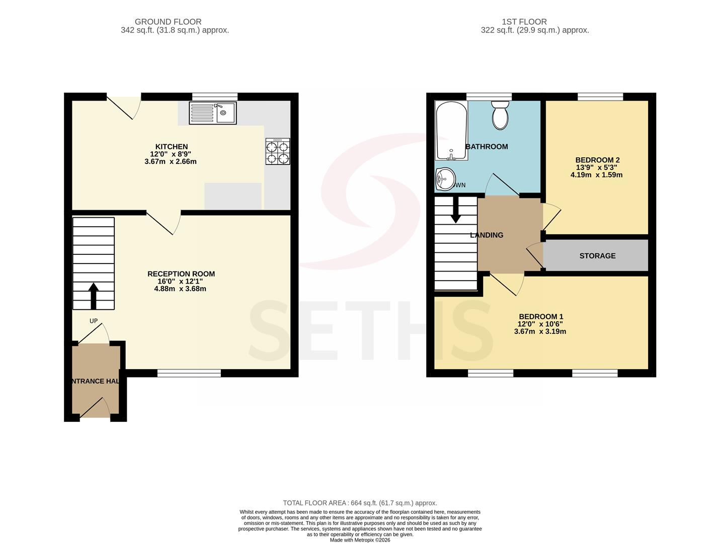Bryony Road, Leicester floorplan
