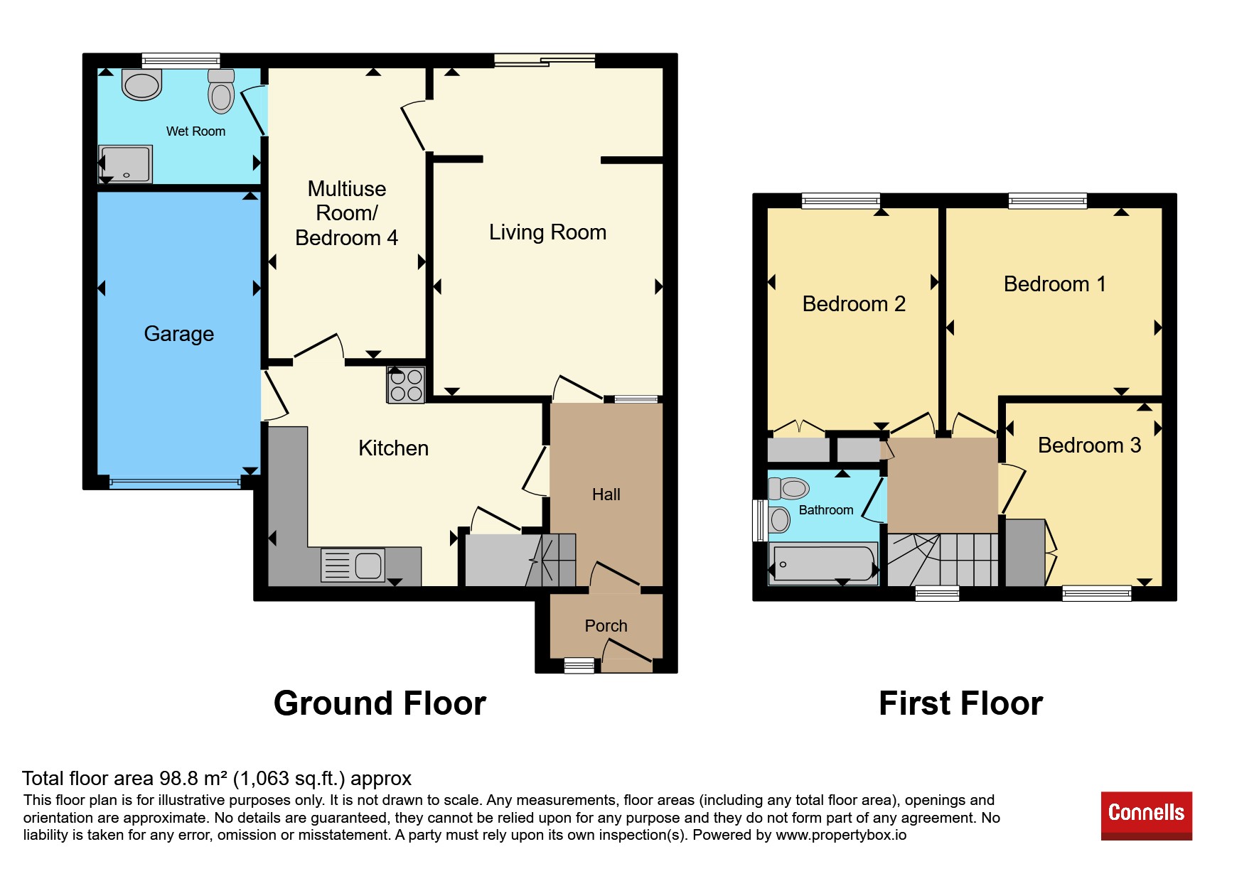 70, Taunton Avenue, Wolverhampton floorplan