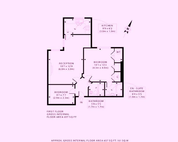 2 Bedrooms Flat to rent in Dartmouth Road, Mapesbury Estate, London NW2