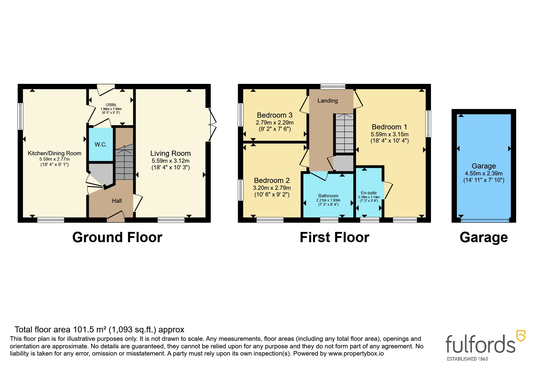 Beech Road, Exeter floorplan