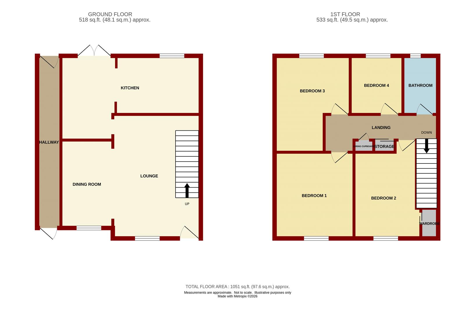 Chestnut Close, Coleford floorplan