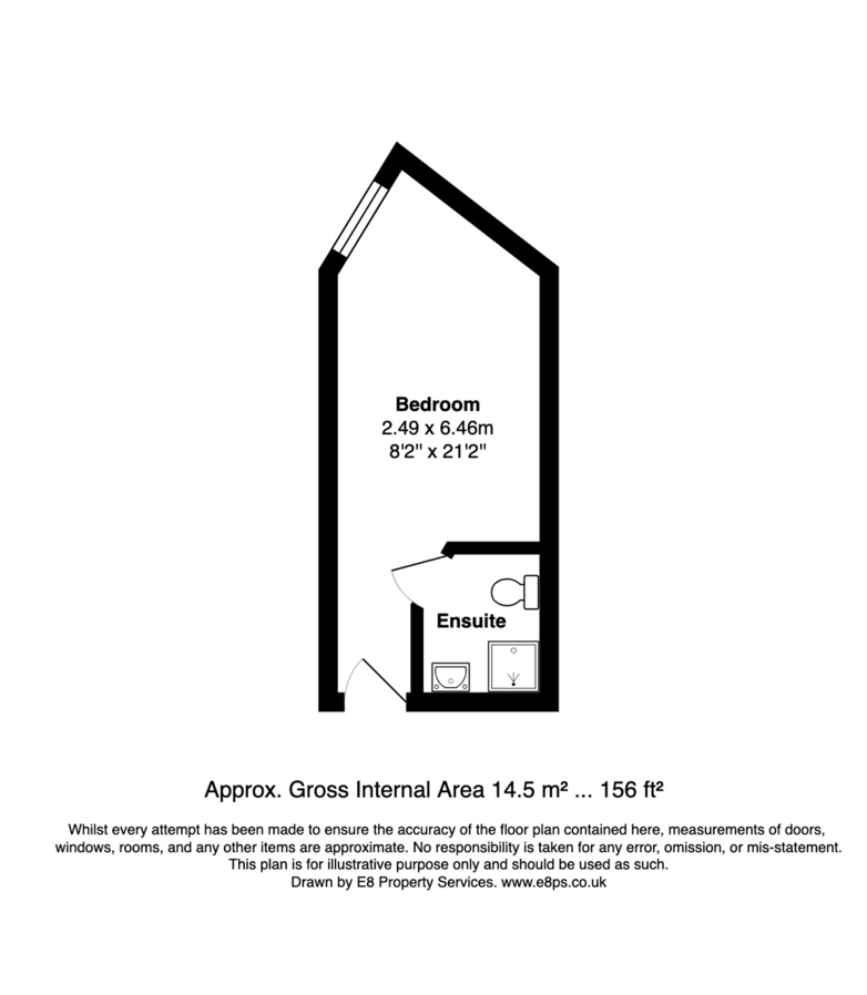 Room 23, Cherwell House, Osney Lane, Oxford floorplan