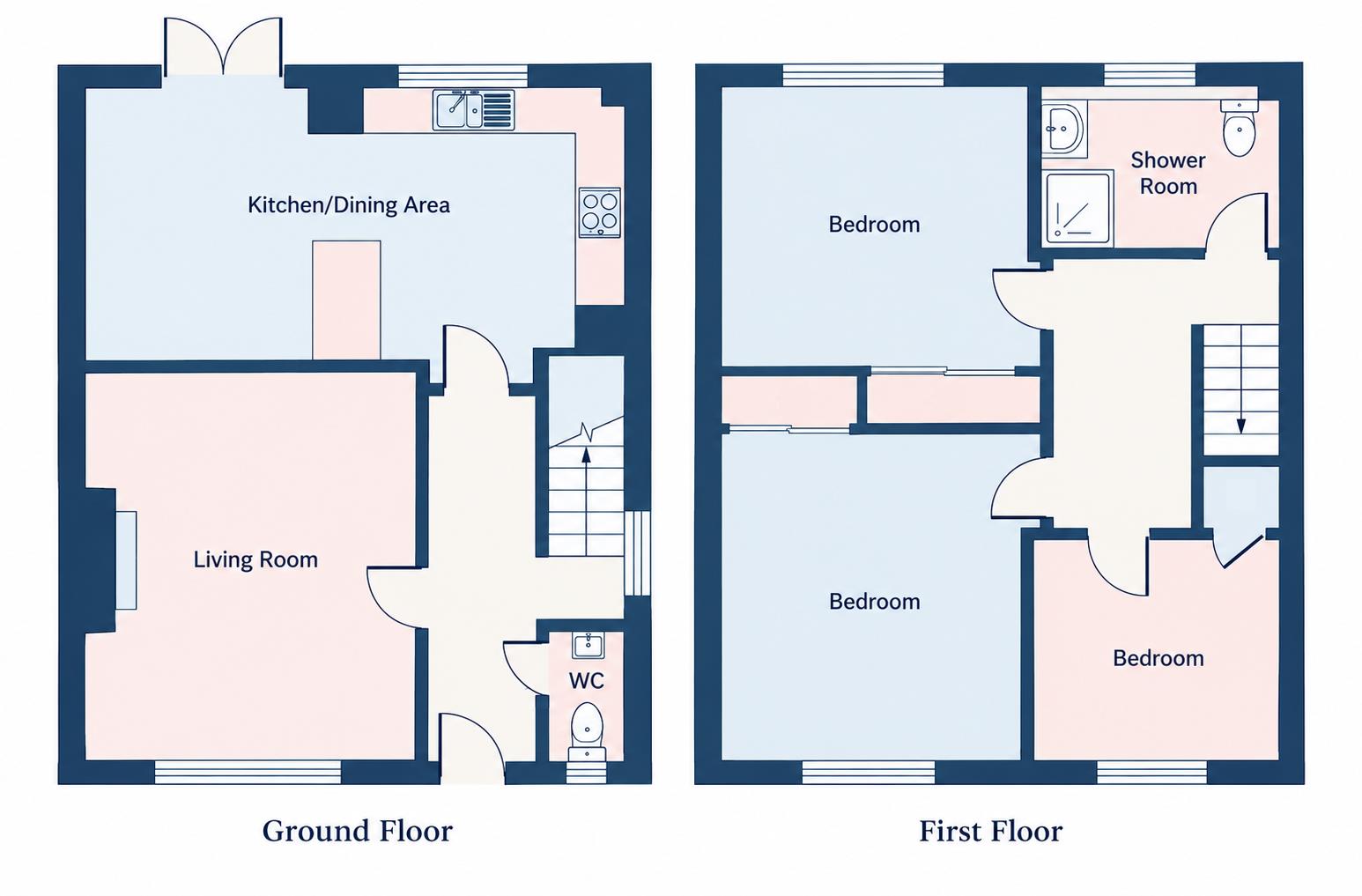 8, Croft Rise, East Bridgford floorplan