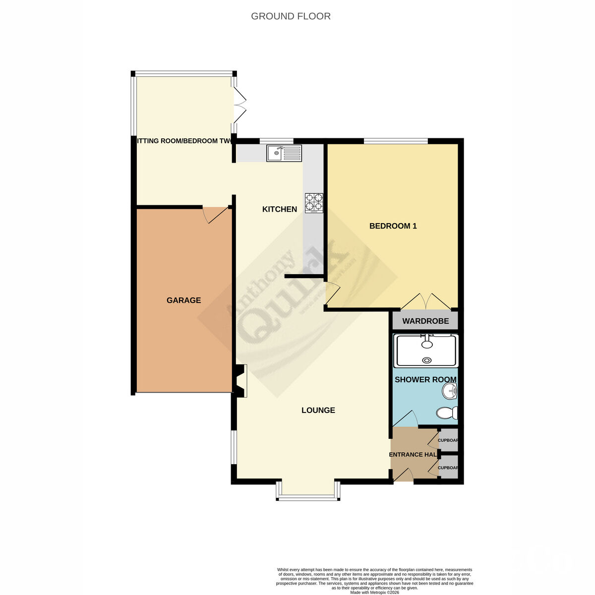 32, Paarl Road, Canvey Island floorplan