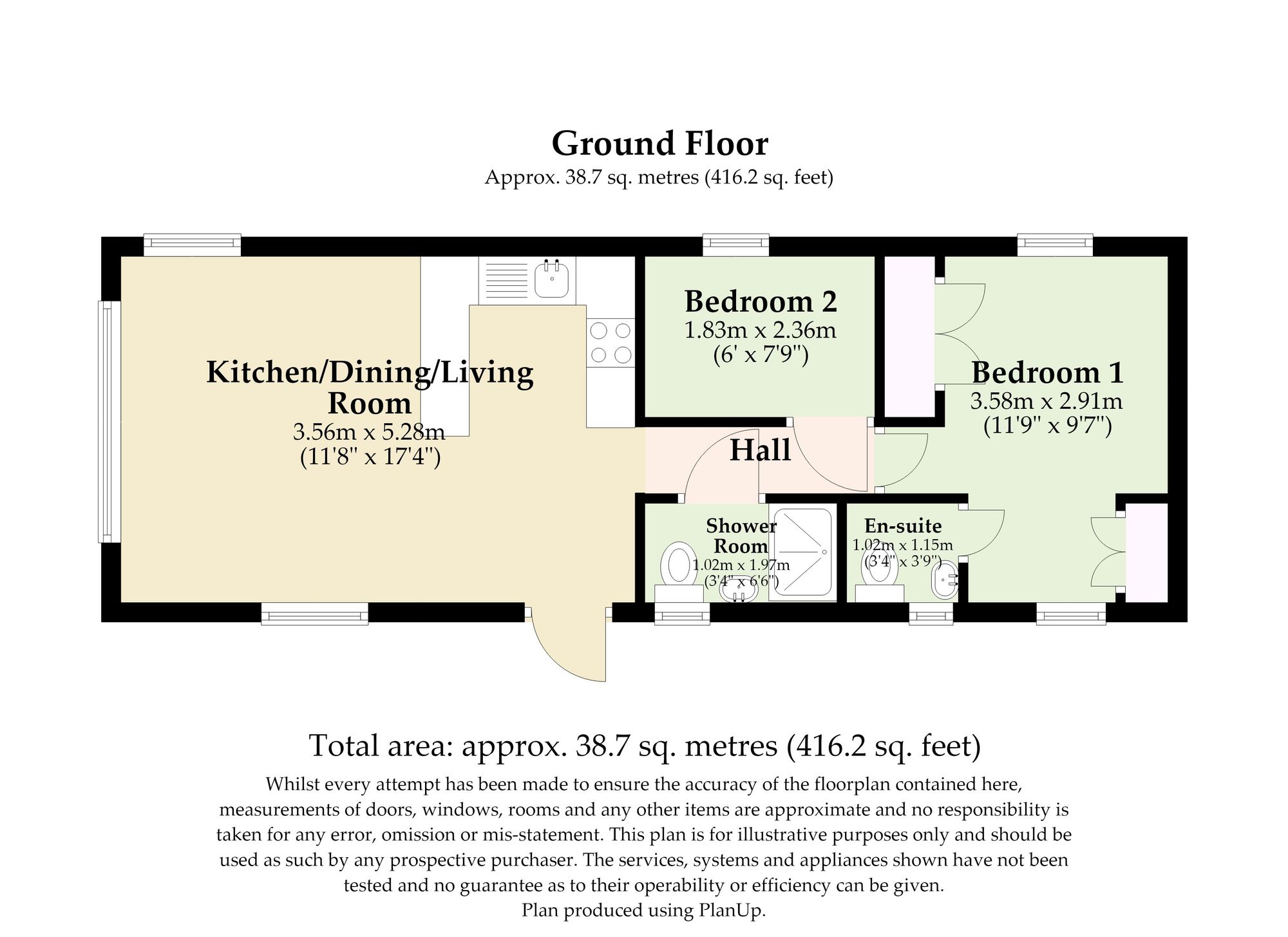 Jay32, California Cliffs Holiday Park, Scratby floorplan